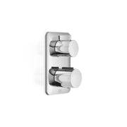 Liss Concealed Thermostat With One Function Volume Control Chrome