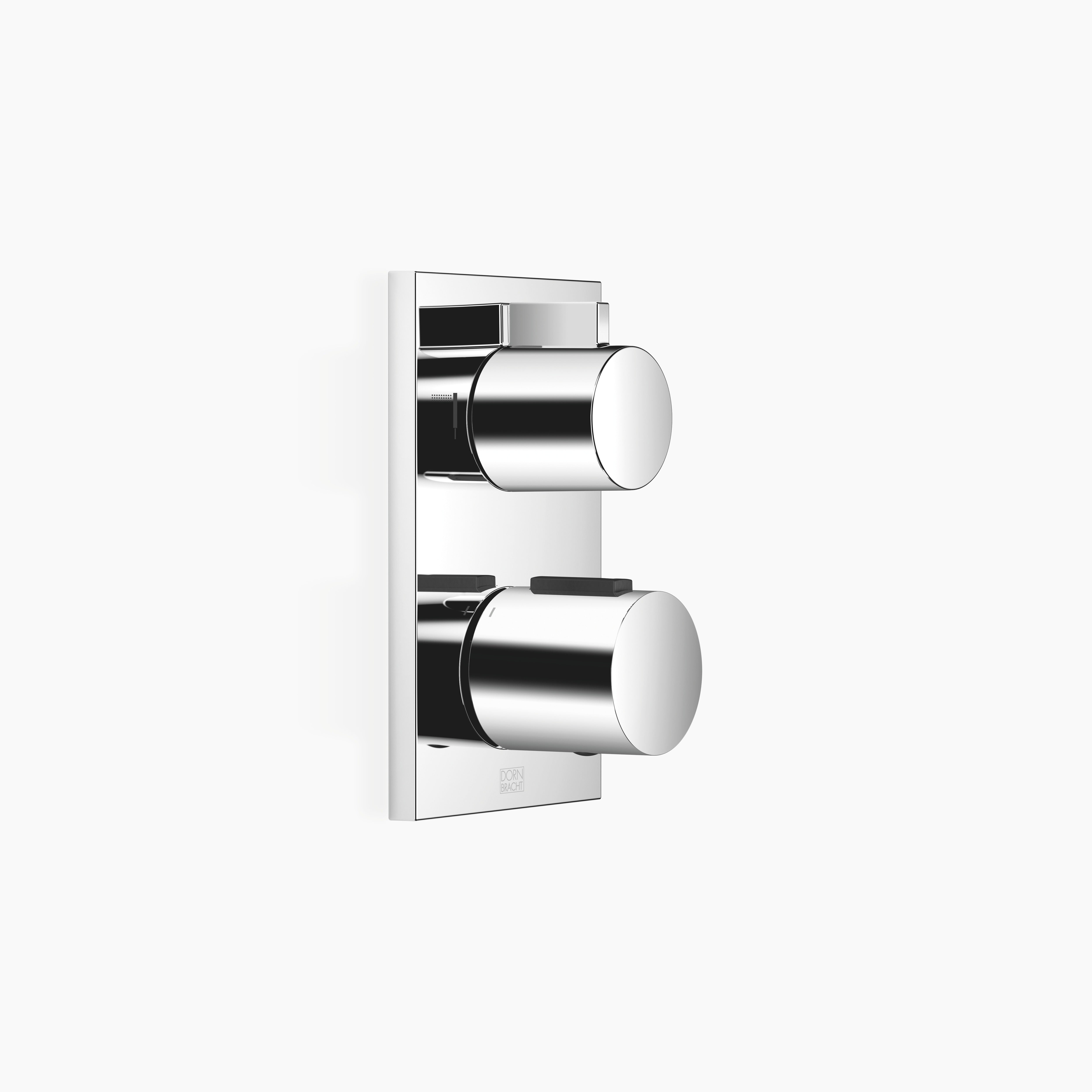 Concealed Thermostat With Two Function Volume Control Chrome