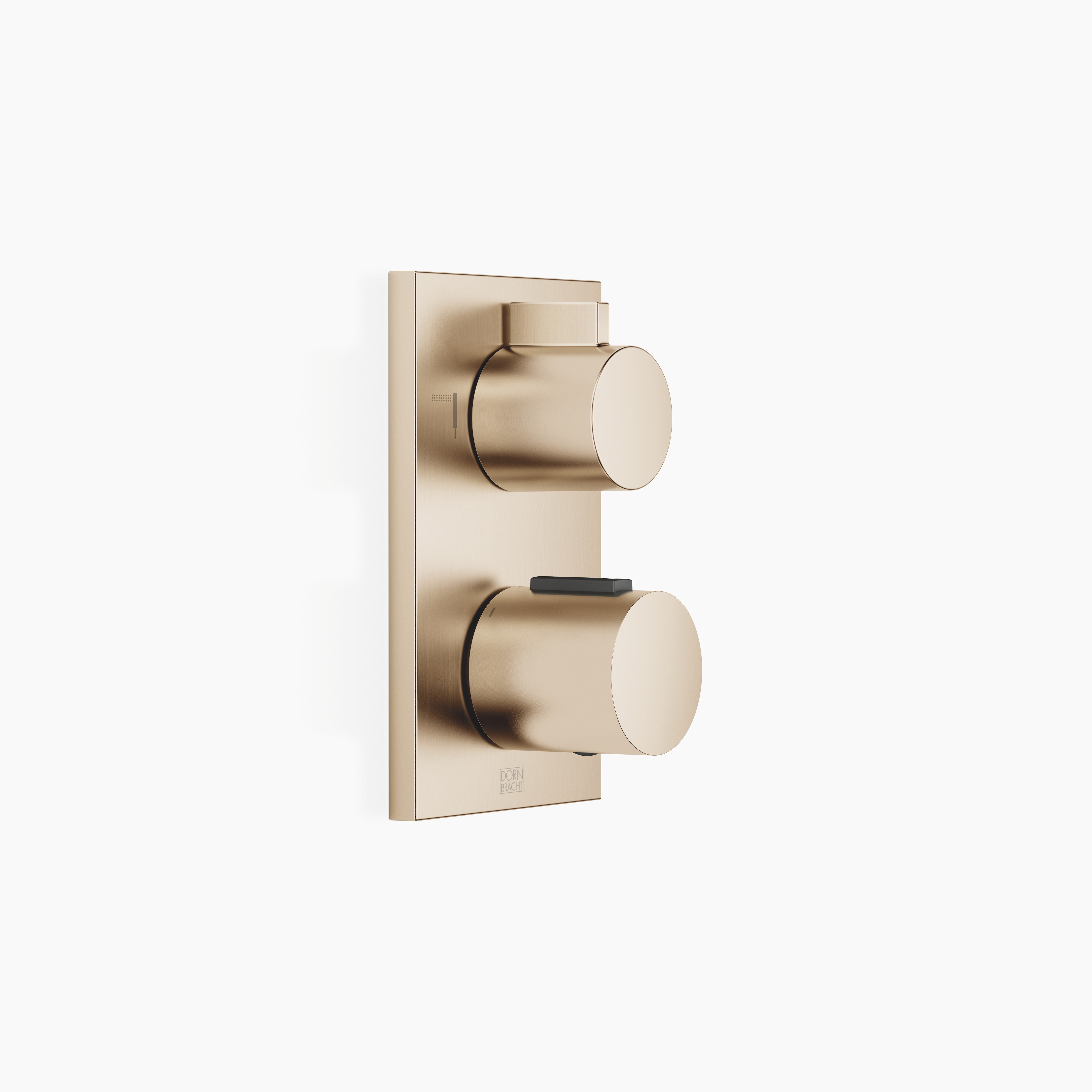Concealed Thermostat With Two Function Volume Control Chrome