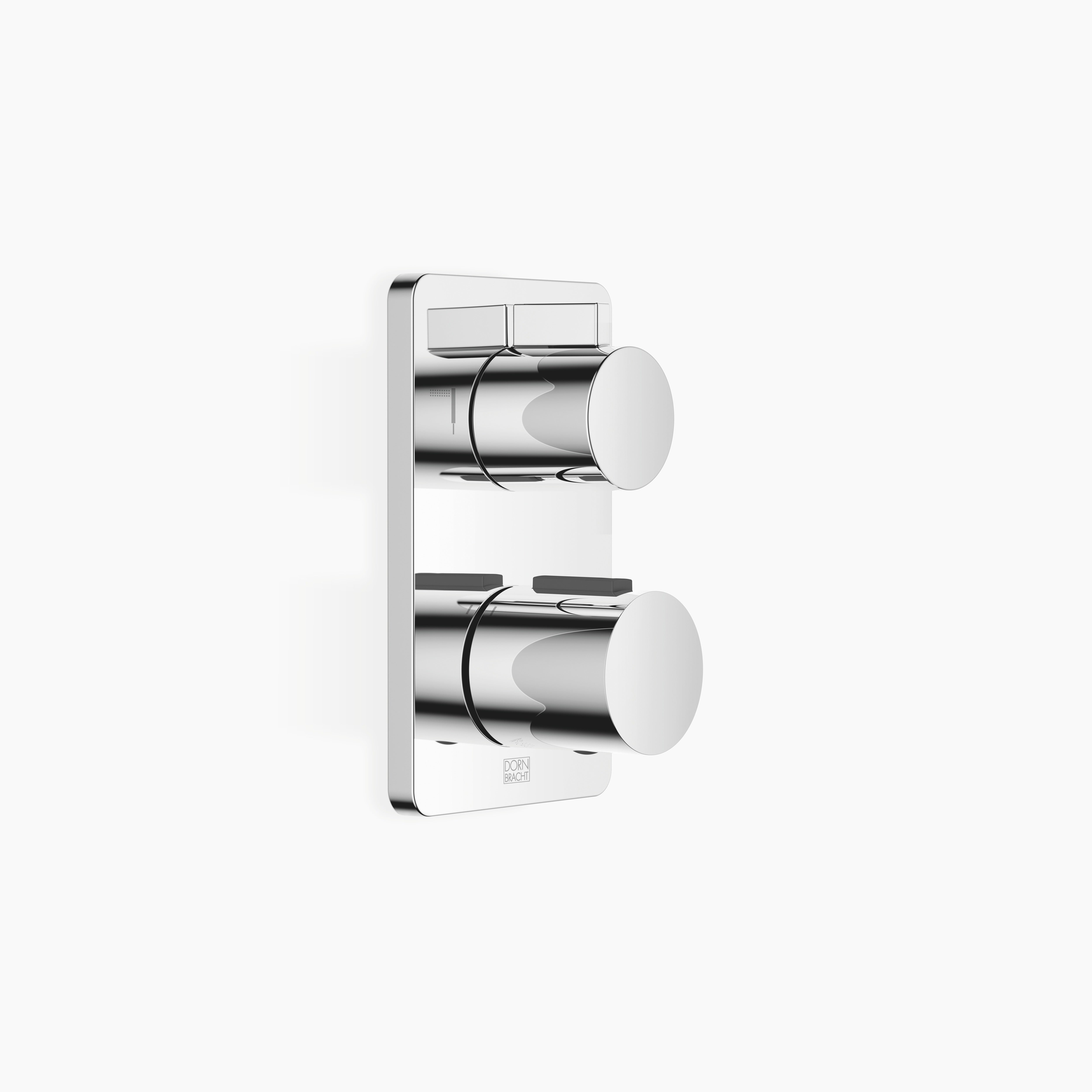 Lulu Concealed Thermostat With Two Function Volume Control Chrome
