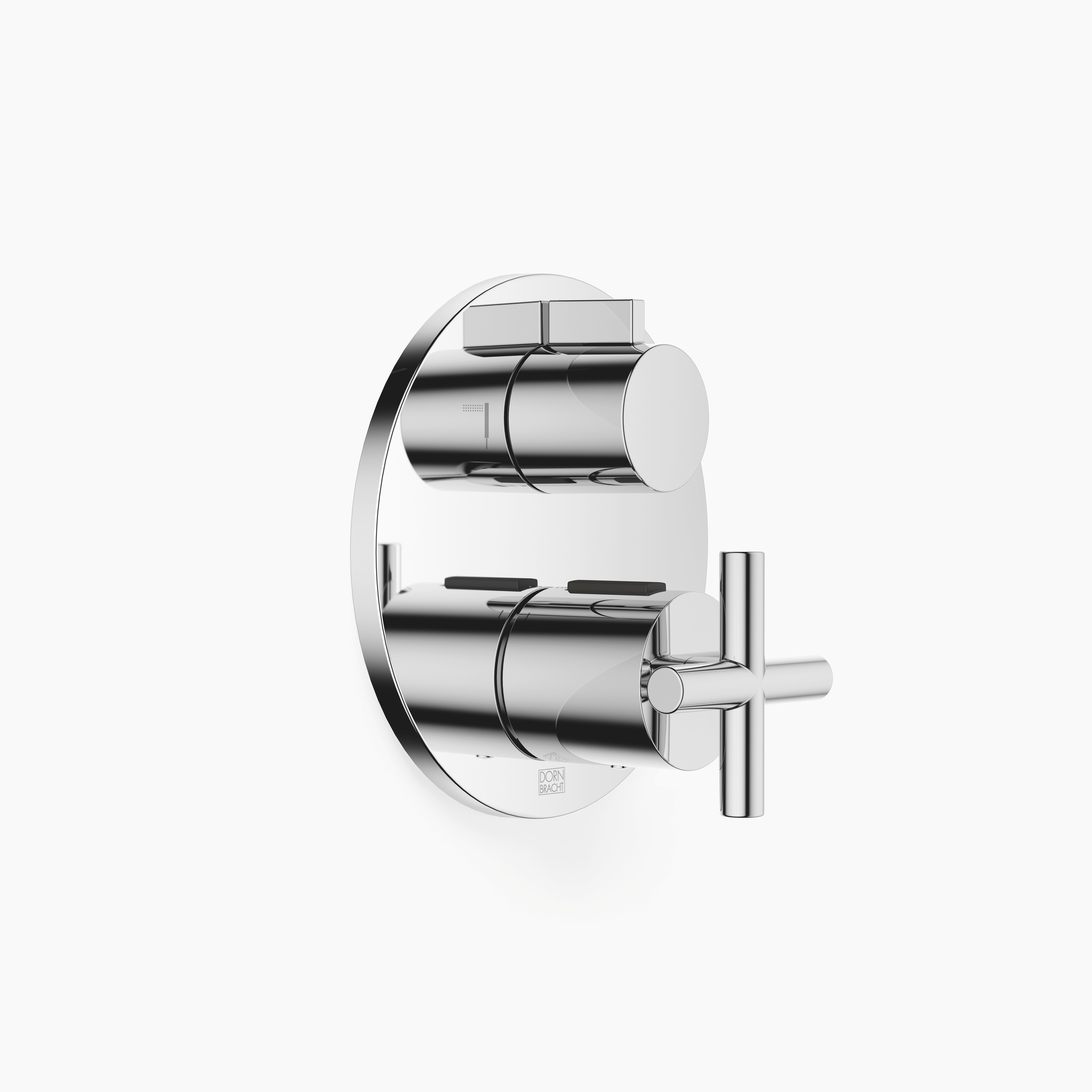 Tara Concealed Thermostat With Two Function Volume Control Chrome