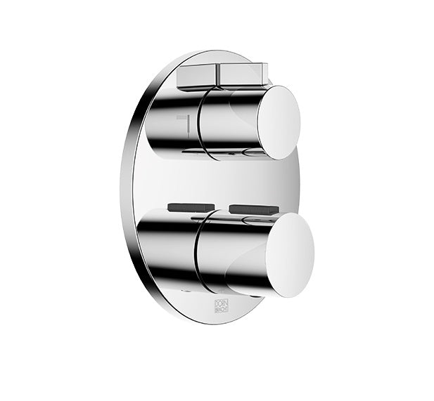 Concealed Thermostat With Two Function Volume Control Chrome II