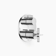 Vaia Concealed Thermostat With Three Function Volume Control Chrome