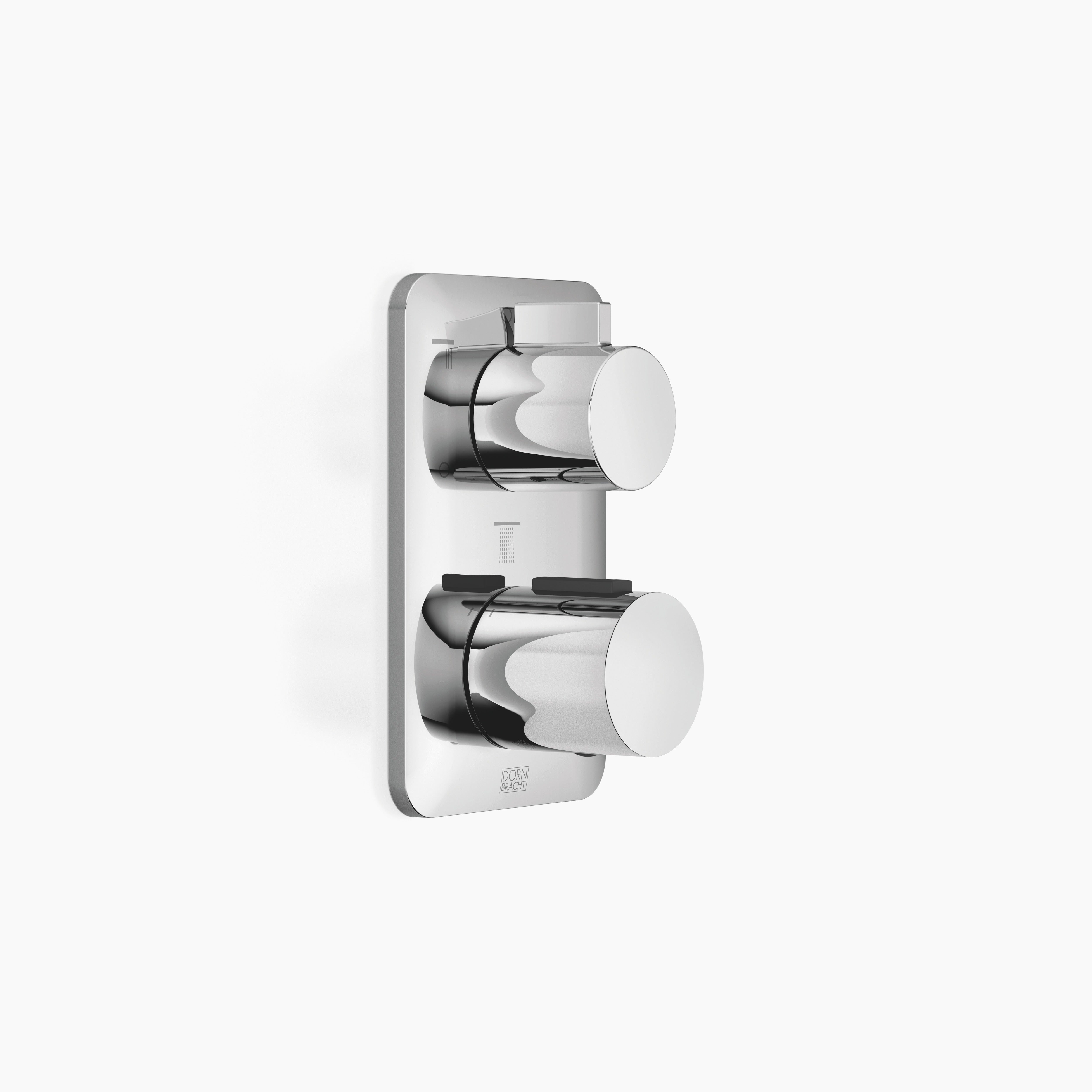 Liss Concealed Thermostat With Three Function Volume Control Chrome