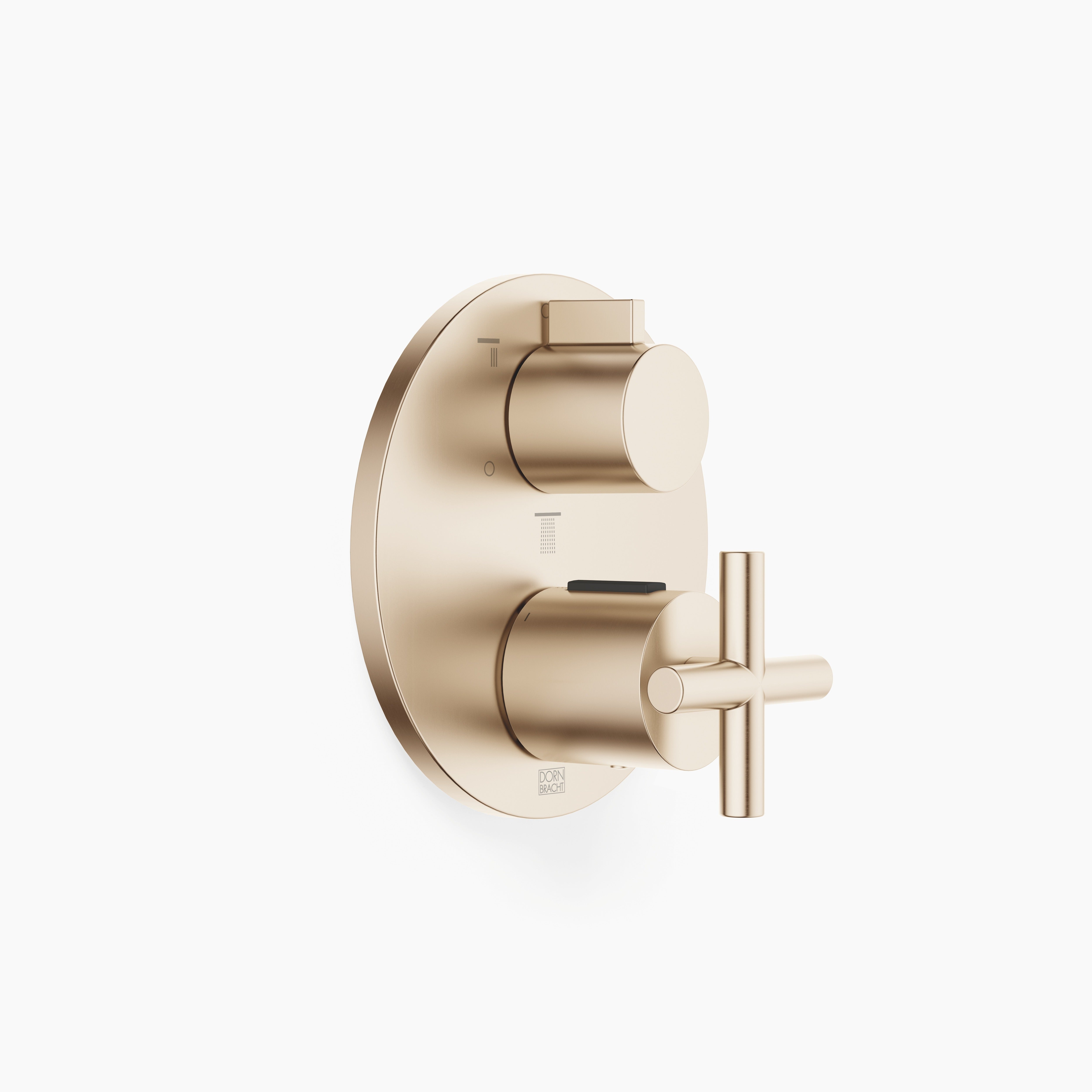 Tara Concealed Thermostat With Three Function Volume Control Chrome