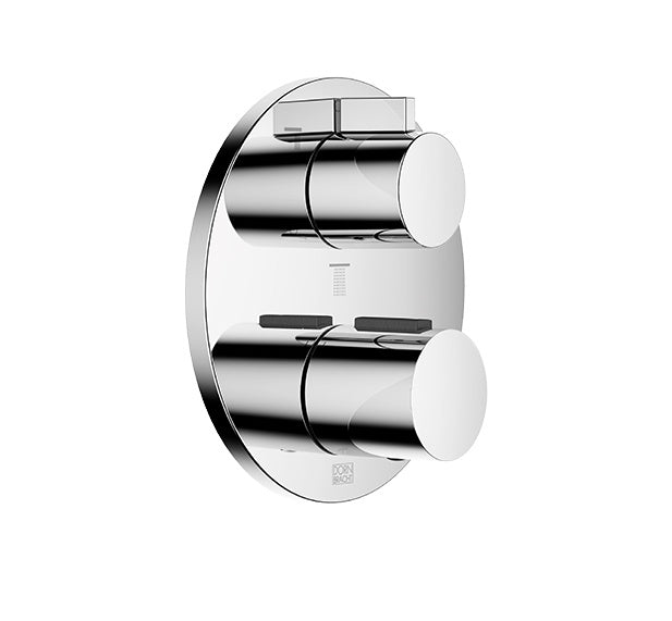 Concealed Thermostat With Three Function Volume Control Chrome II