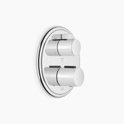 Madison Concealed Thermostat With Three Function Volume Control Chrome