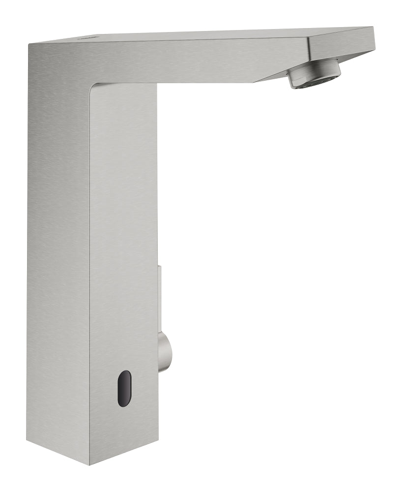 Eurocube E Infra-red electronic basin mixer 1/2" with mixing device and adjustable temperature limiter