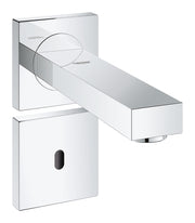 Eurocube E Infra-red electronic wall basin tap without mixing device