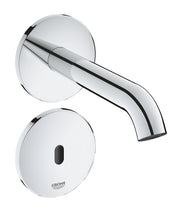 Essence E Infra-red electronic wall basin tap without mixing device