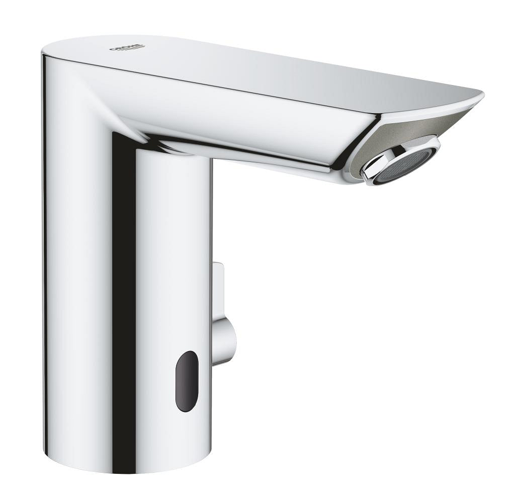 Bau Cosmopolitan E Infra-red electronic basin mixer 1/2" with mixing device and temperature limiter