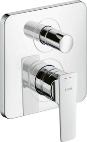 AXOR Citterio E Single lever manual bath mixer for concealed installation with integrated backflow prevention