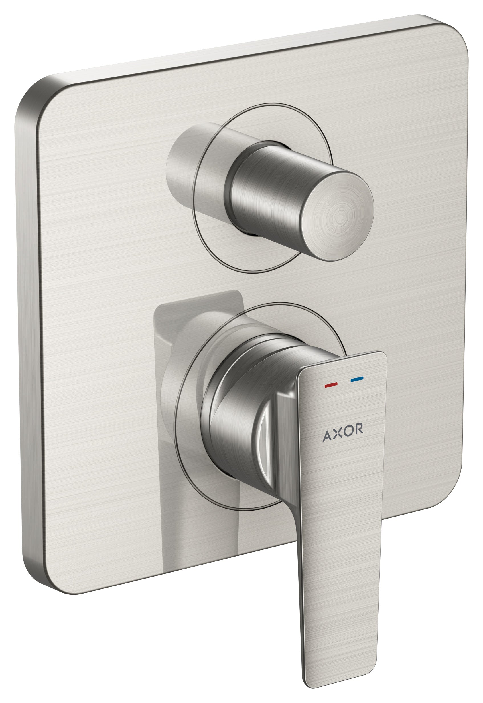 AXOR Citterio E Single lever manual bath mixer for concealed installation with integrated backflow prevention