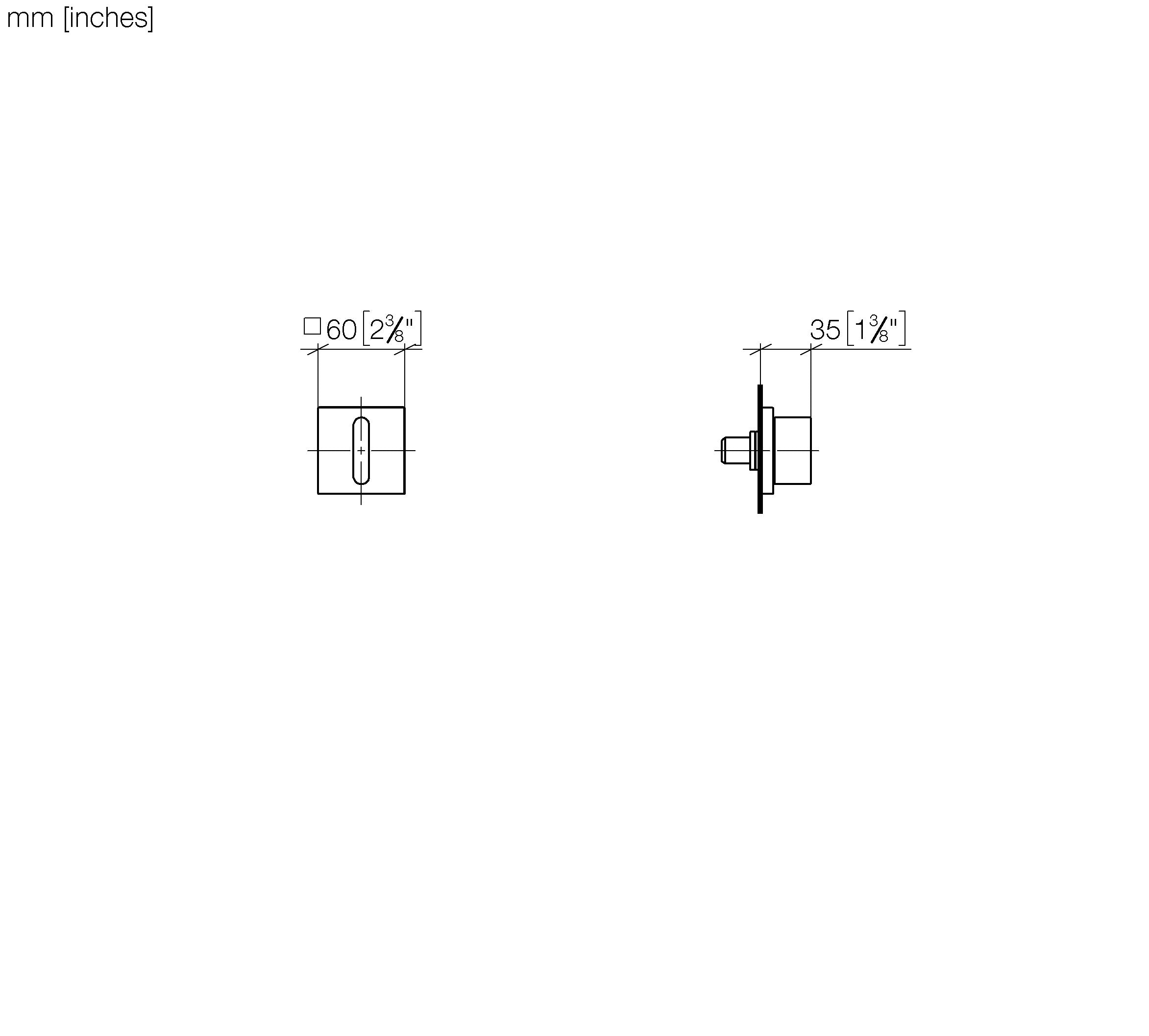Cl 1 Wall Valve Clockwise Closing 1 2 Chrome