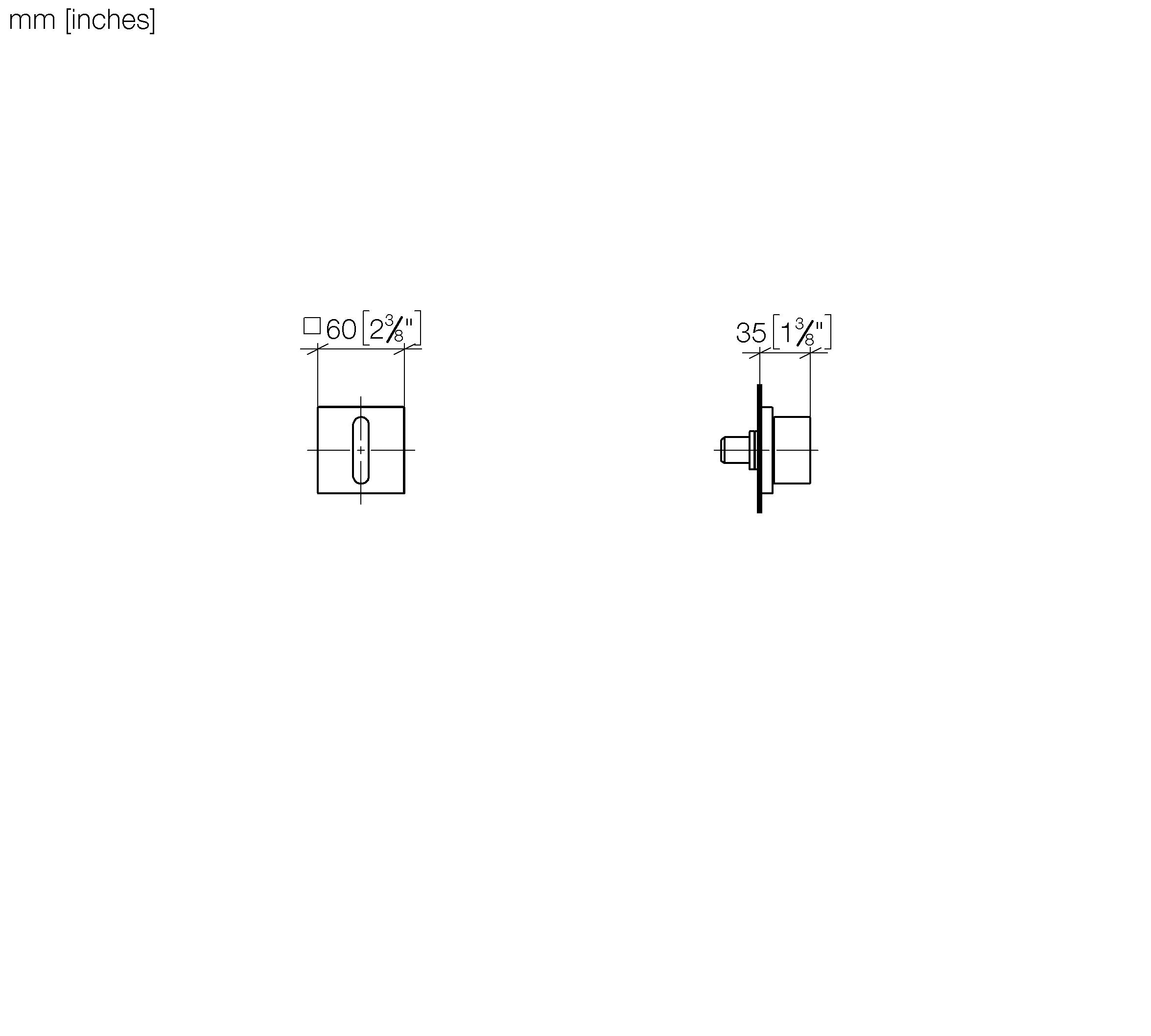 Cl 1 Wall Valve Anti Clockwise Closing Hot 1 2 Chrome