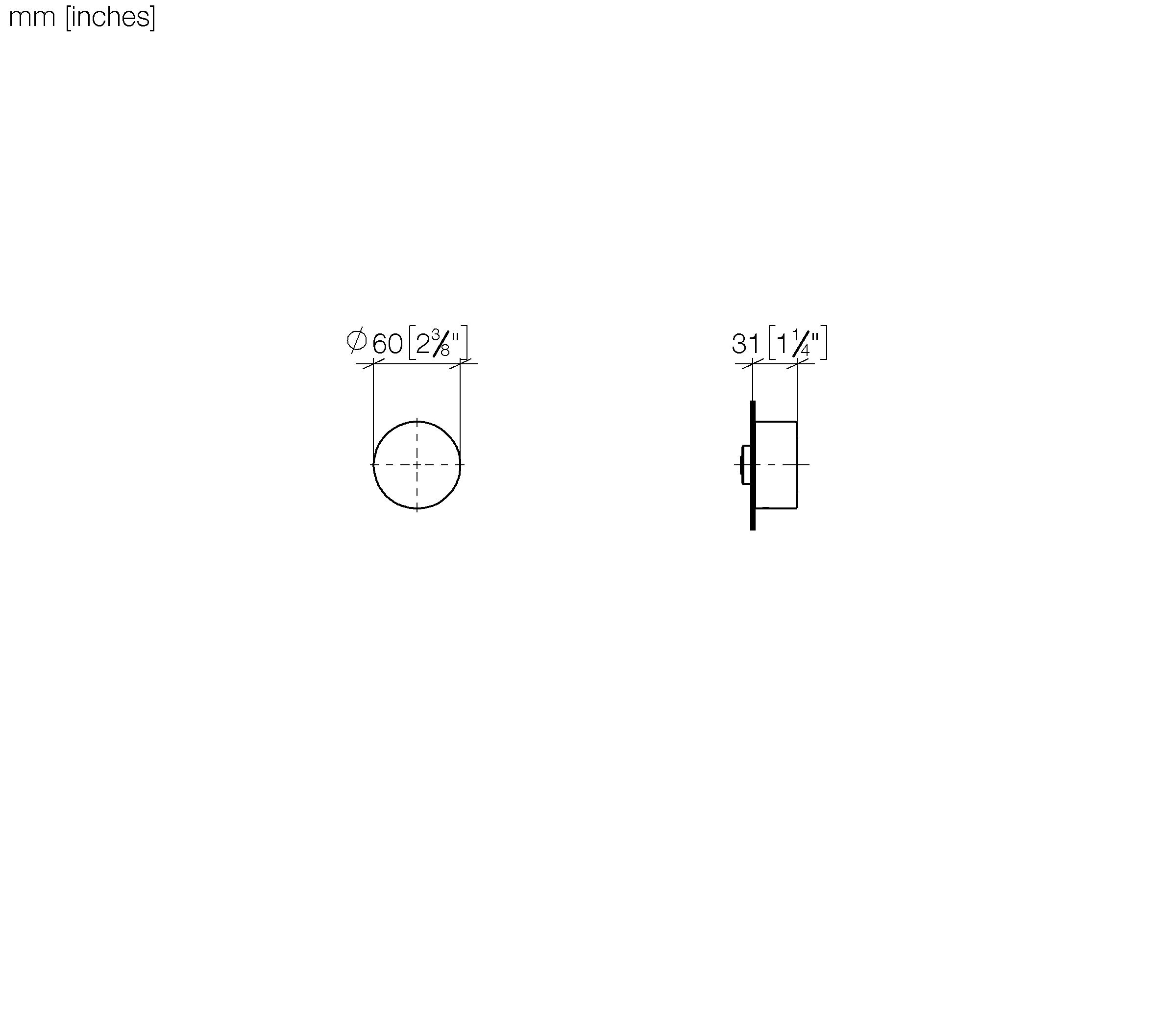 Wall Valve Clockwise Closing 1 2 Chrome
