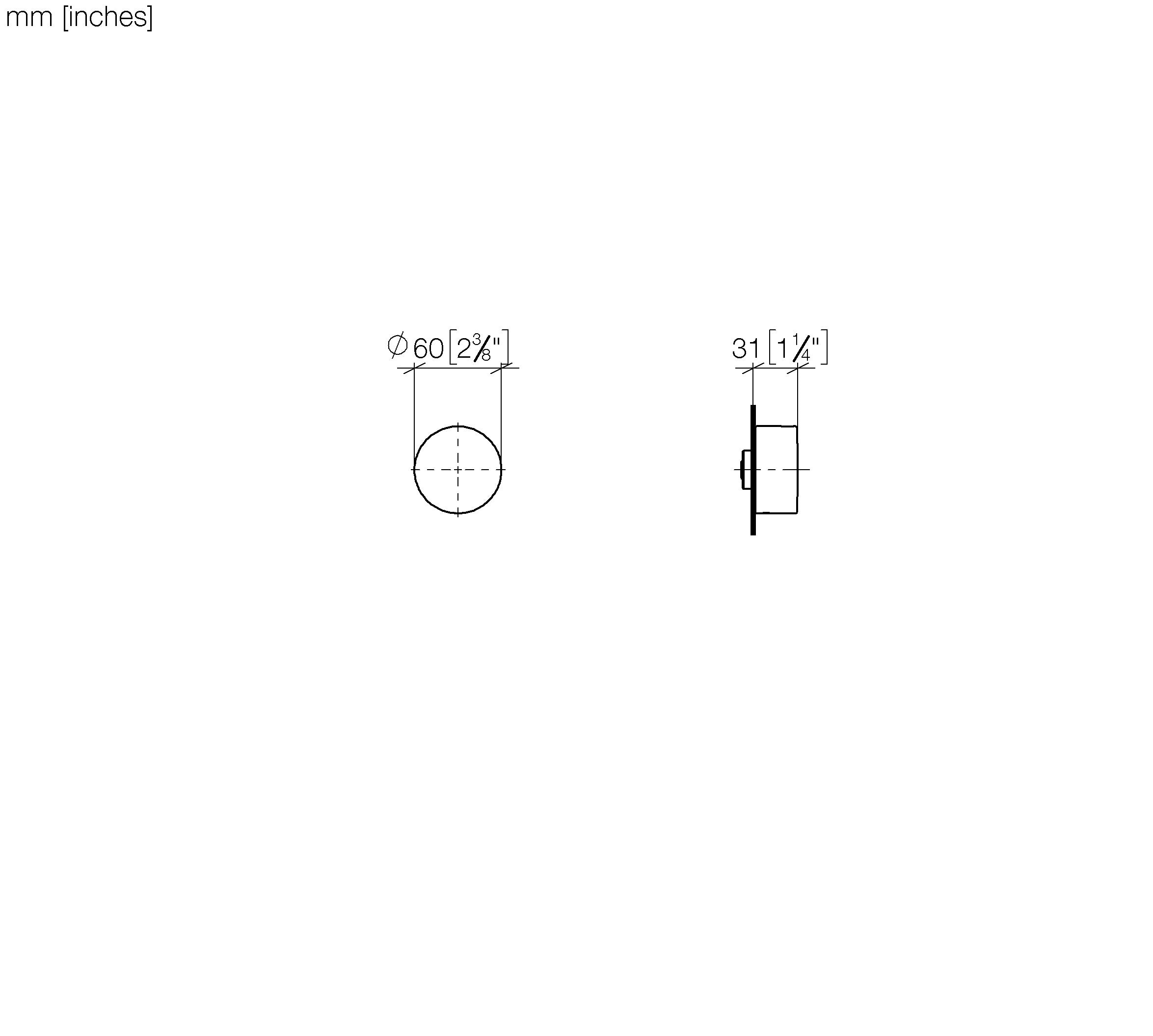 Wall Valve Anti Clockwise Closing Hot 1 2 Chrome