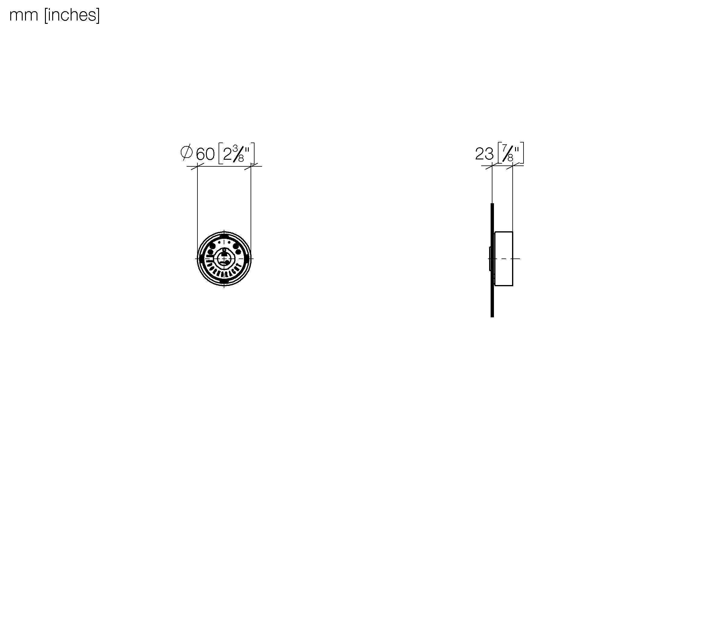 Cyo Wall Valve Clockwise Closing 1 2 Chrome