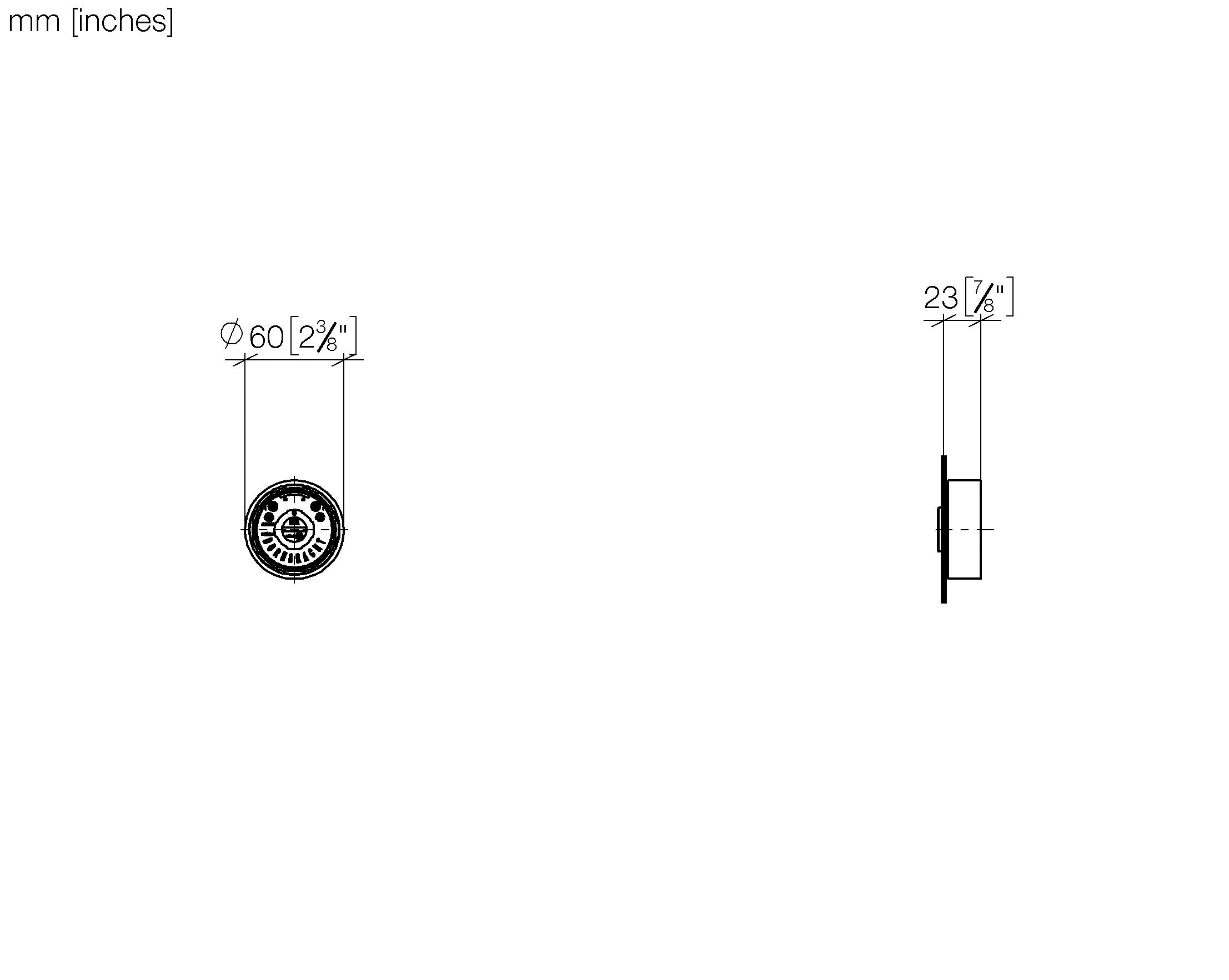 Cyo Wall Valve Clockwise Closing 3 4 Chrome