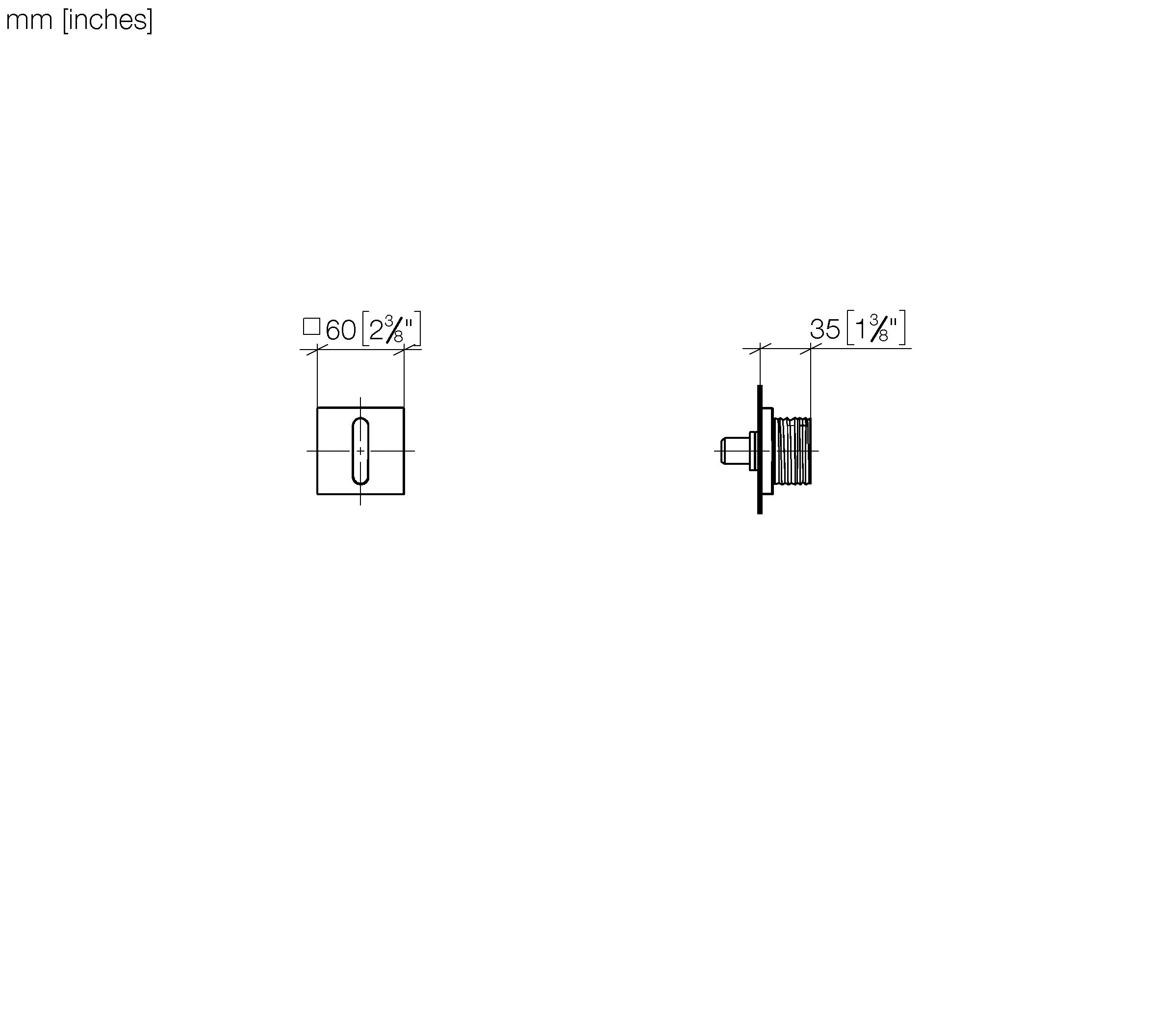 Cl 1 Wall Valve Clockwise Closing Cold 1 2 Chrome II