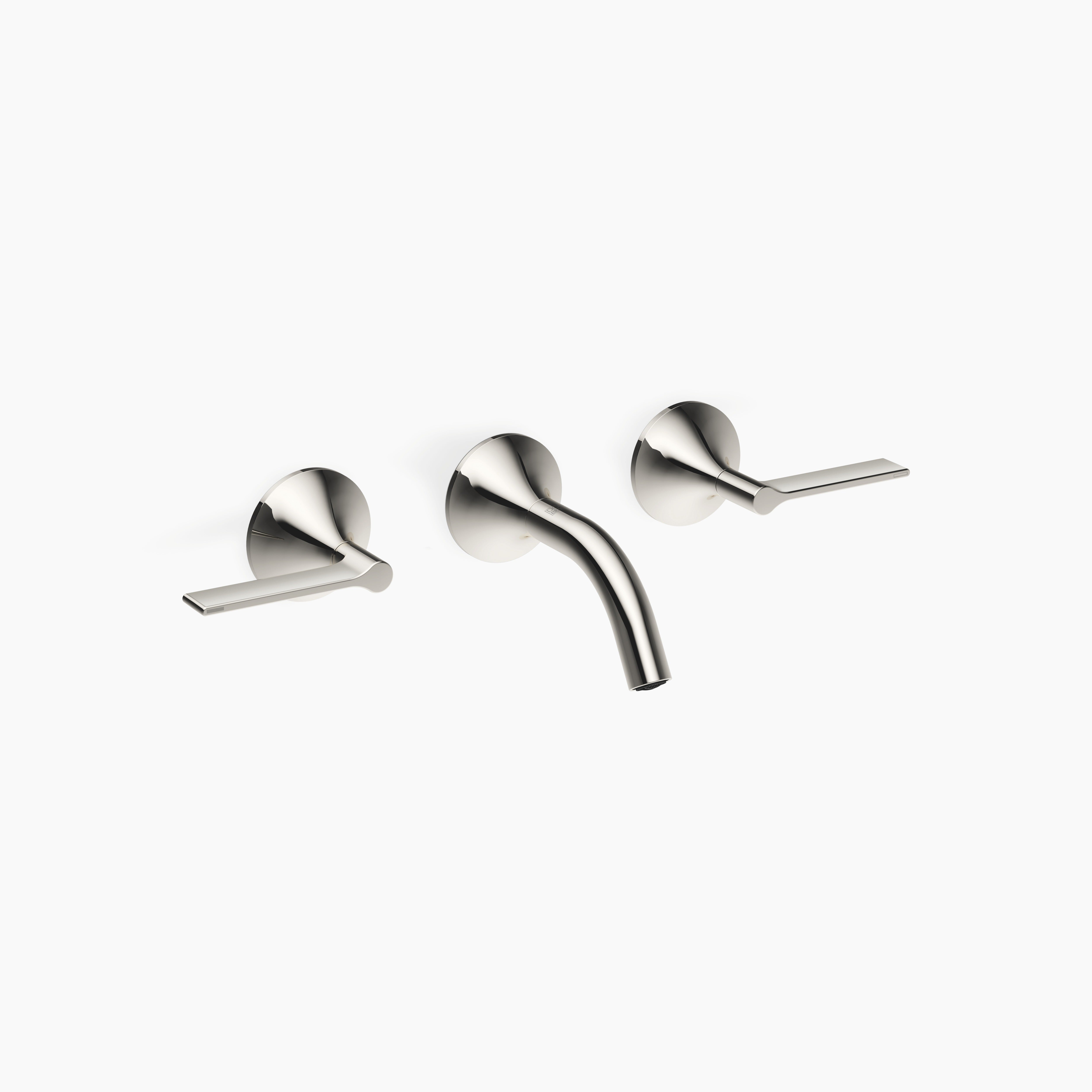Vaia Wall Mounted Basin Mixer Without Pop Up Waste Chrome II