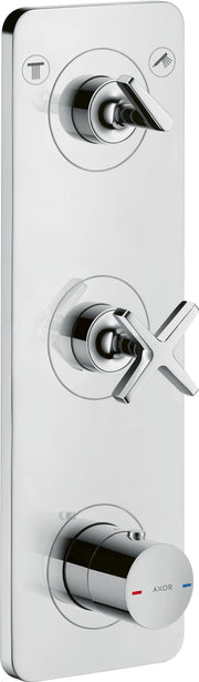 AXOR Citterio E Thermostatic module 380/120 for concealed installation for 2 outlets with plate