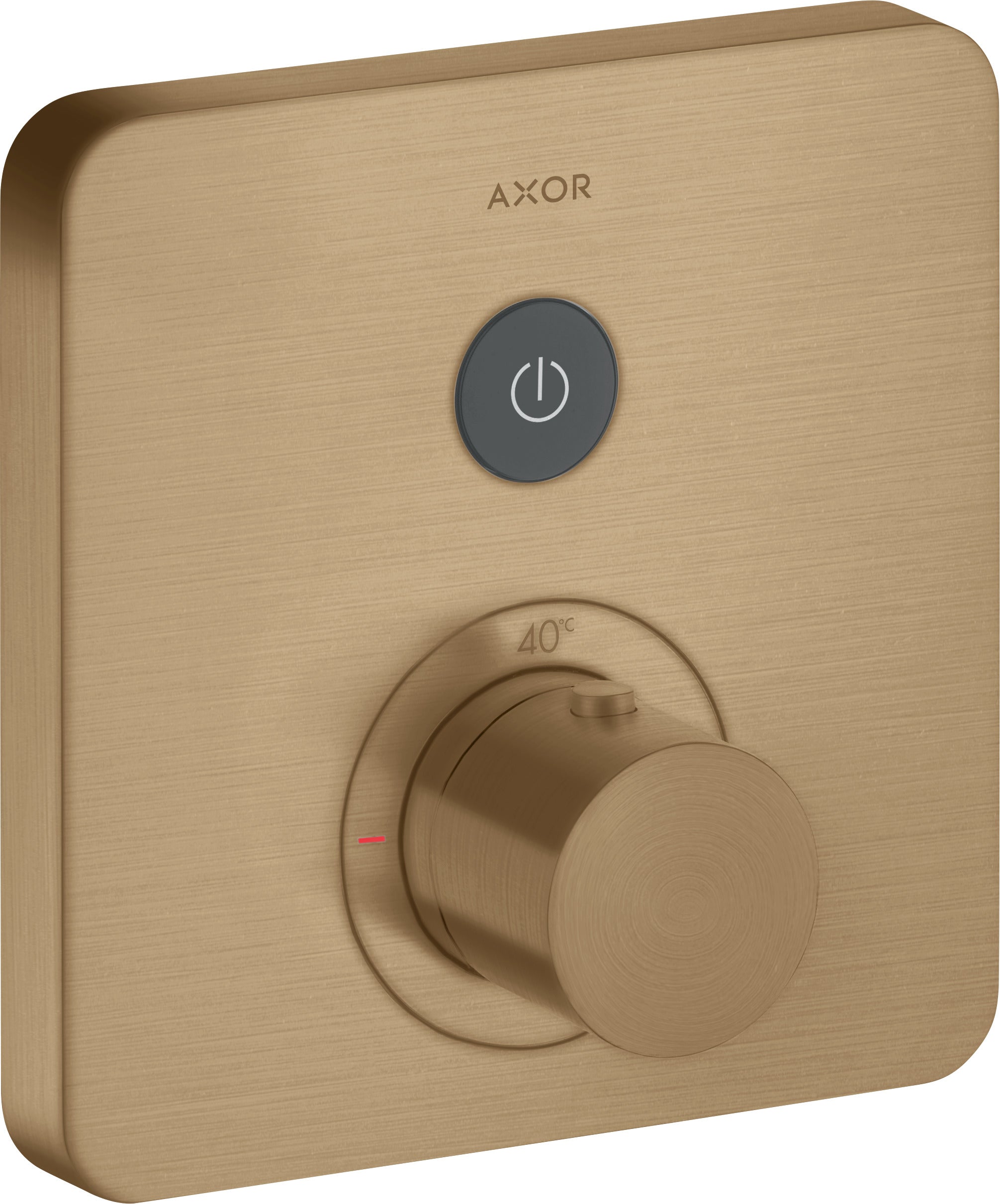 AXOR ShowerSelect Thermostatic mixer softsquare for concealed installation for 1 outlet