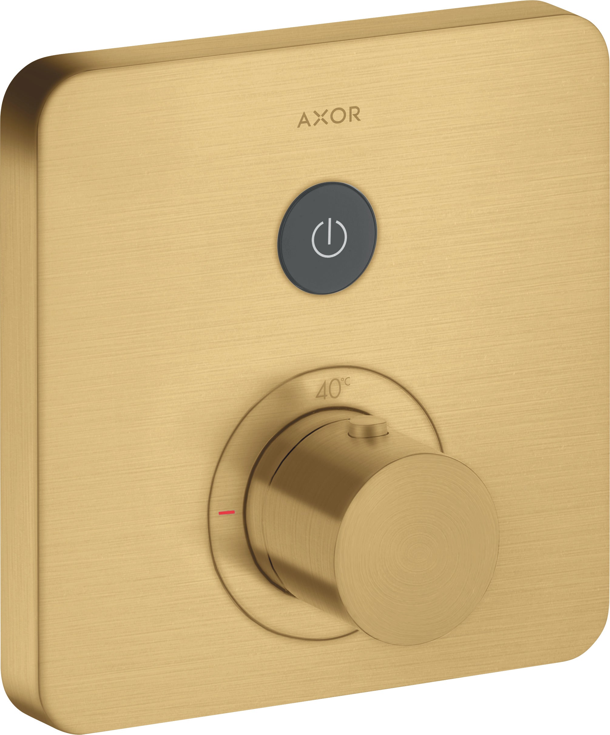 AXOR ShowerSelect Thermostatic mixer softsquare for concealed installation for 1 outlet
