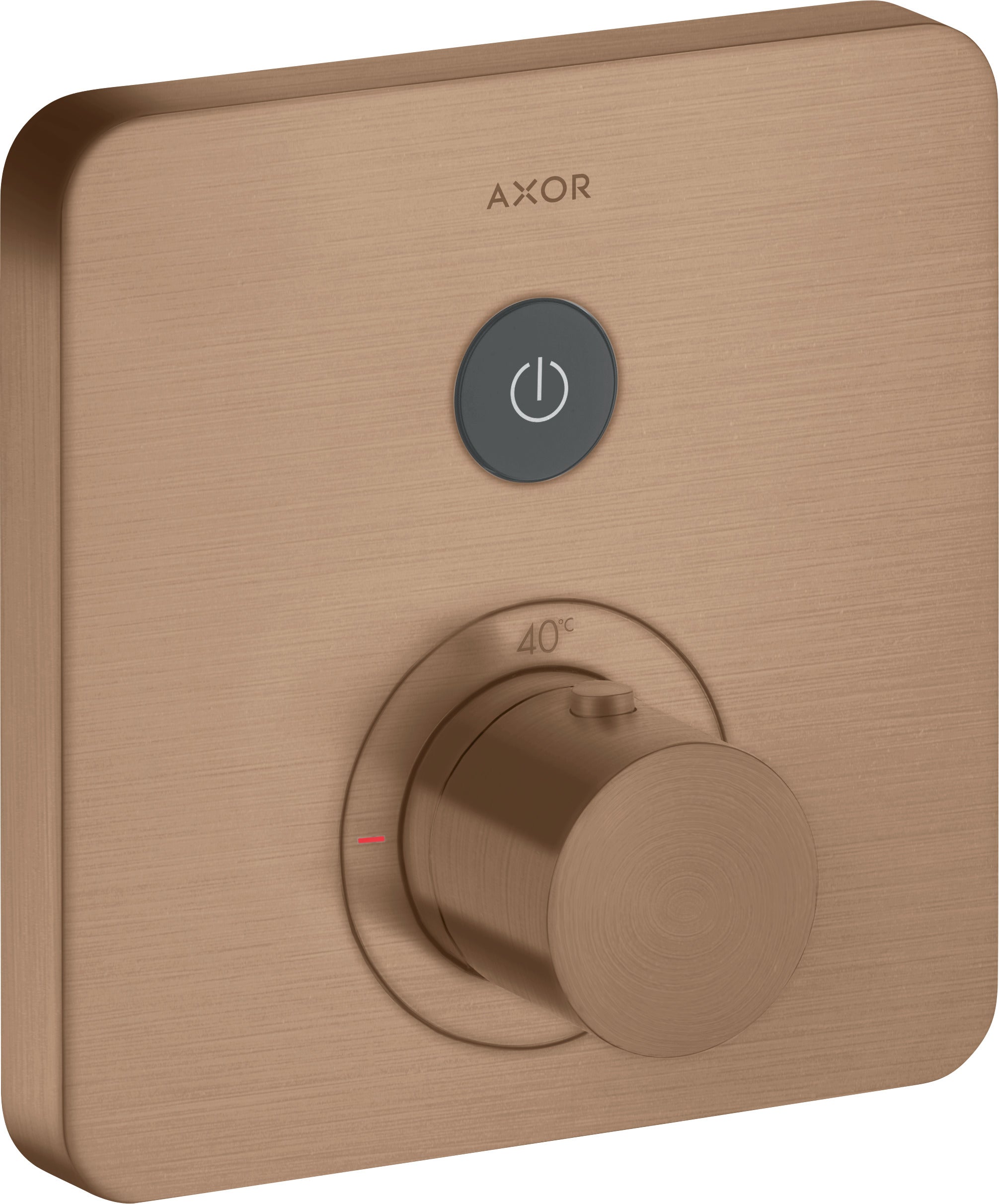 AXOR ShowerSelect Thermostatic mixer softsquare for concealed installation for 1 outlet