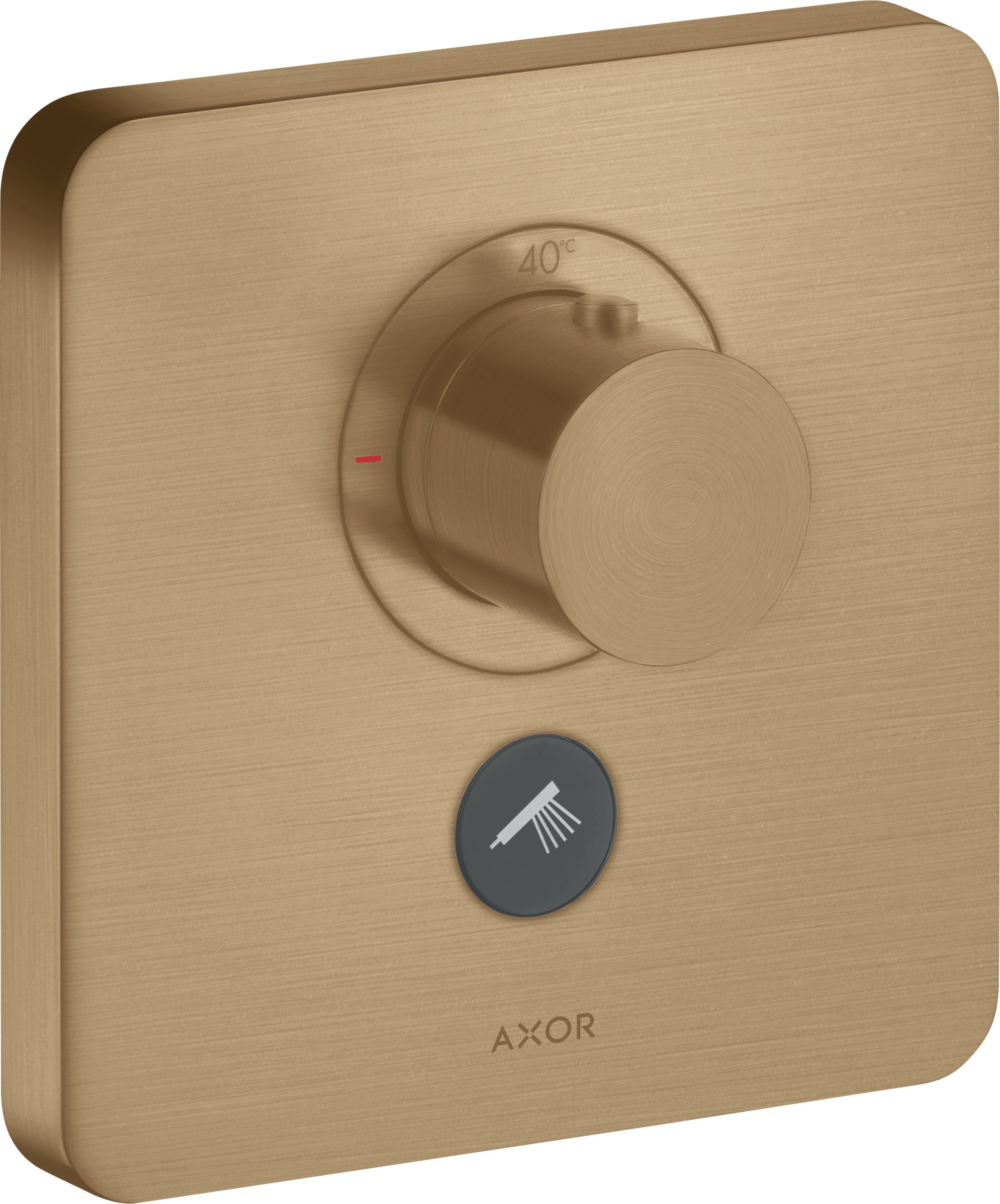 AXOR ShowerSelect Thermostatic mixer HighFlow softsquare for concealed installation for multiple outlets