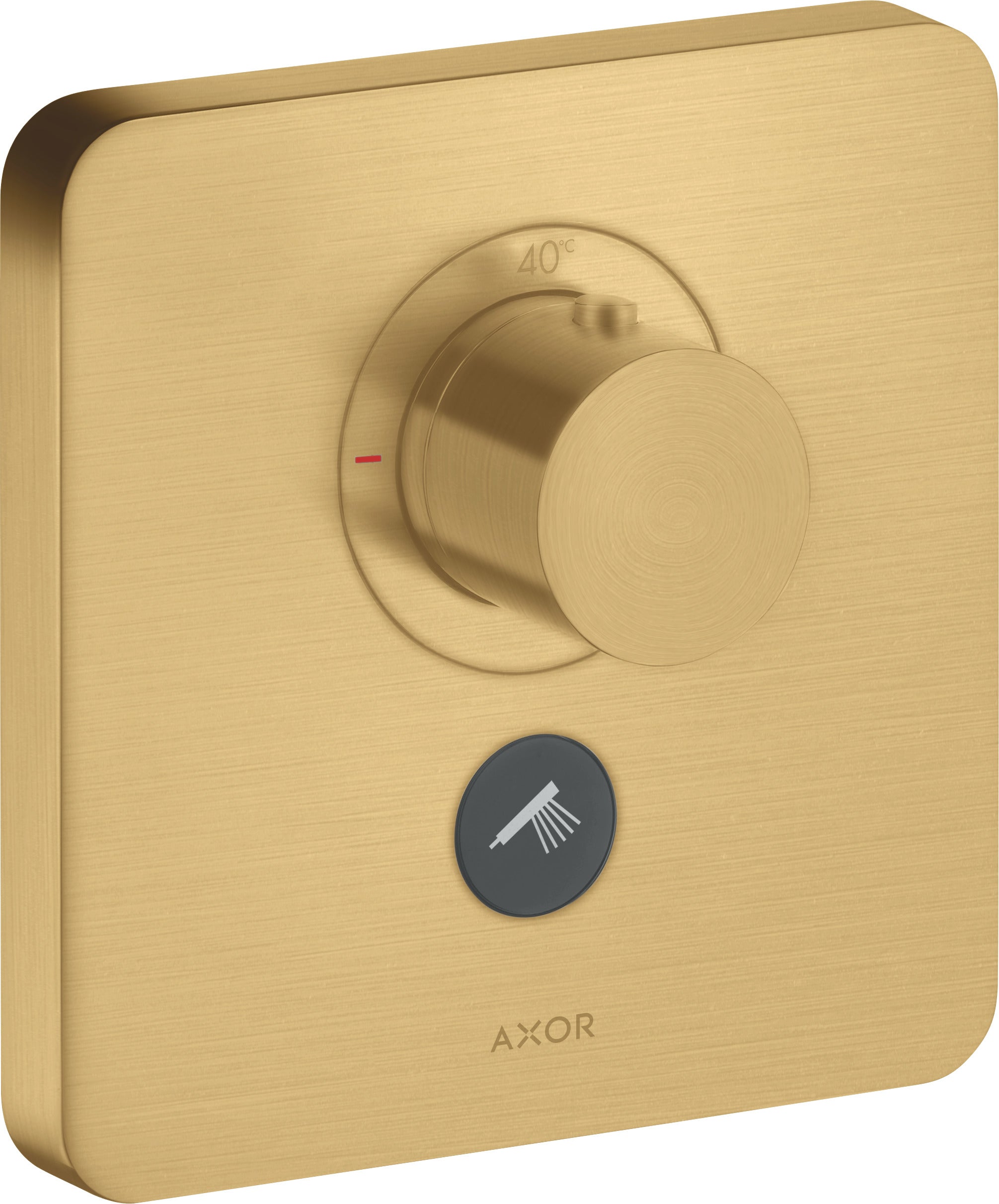 AXOR ShowerSelect Thermostatic mixer HighFlow softsquare for concealed installation for multiple outlets