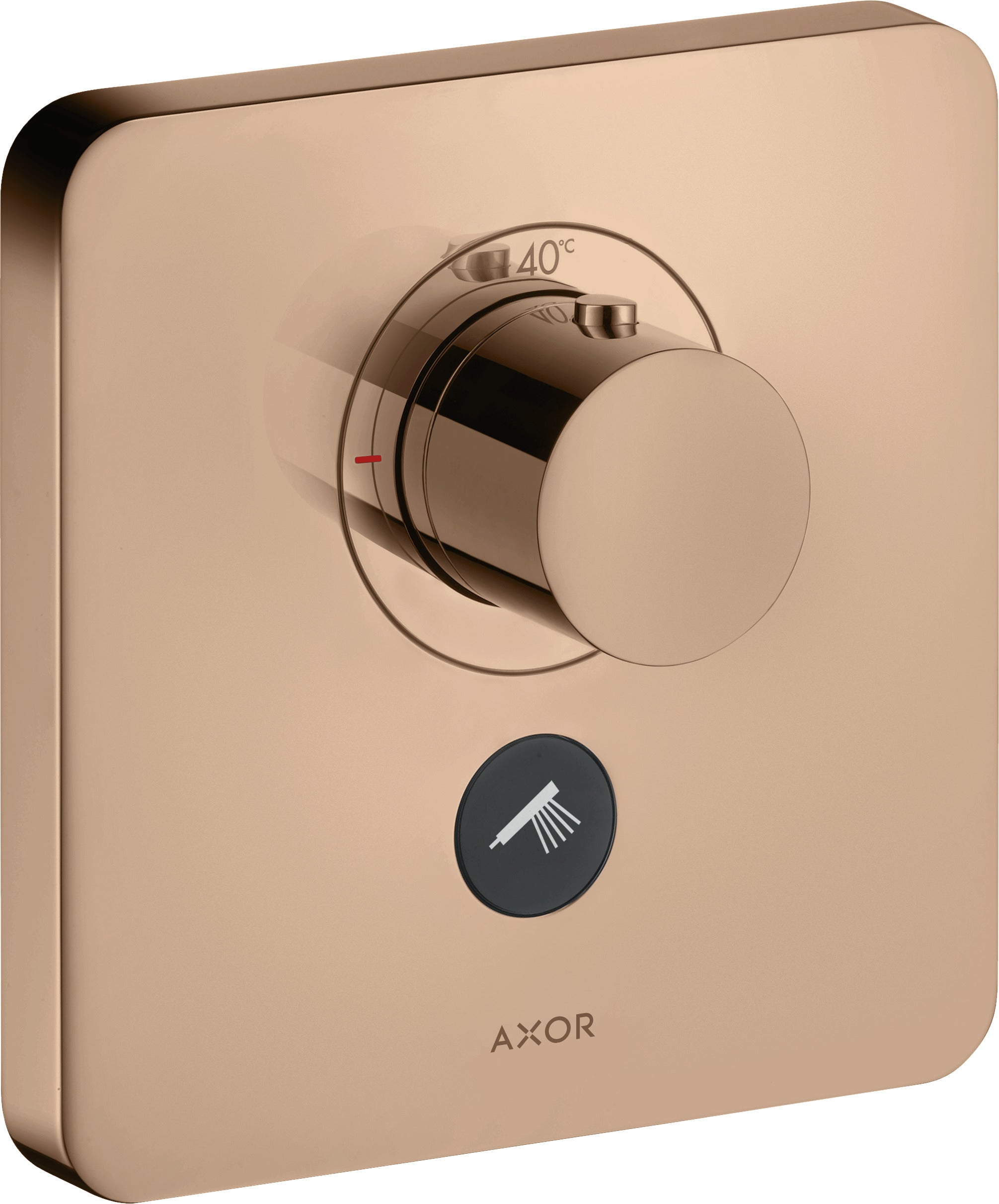 AXOR ShowerSelect Thermostatic mixer HighFlow softsquare for concealed installation for multiple outlets