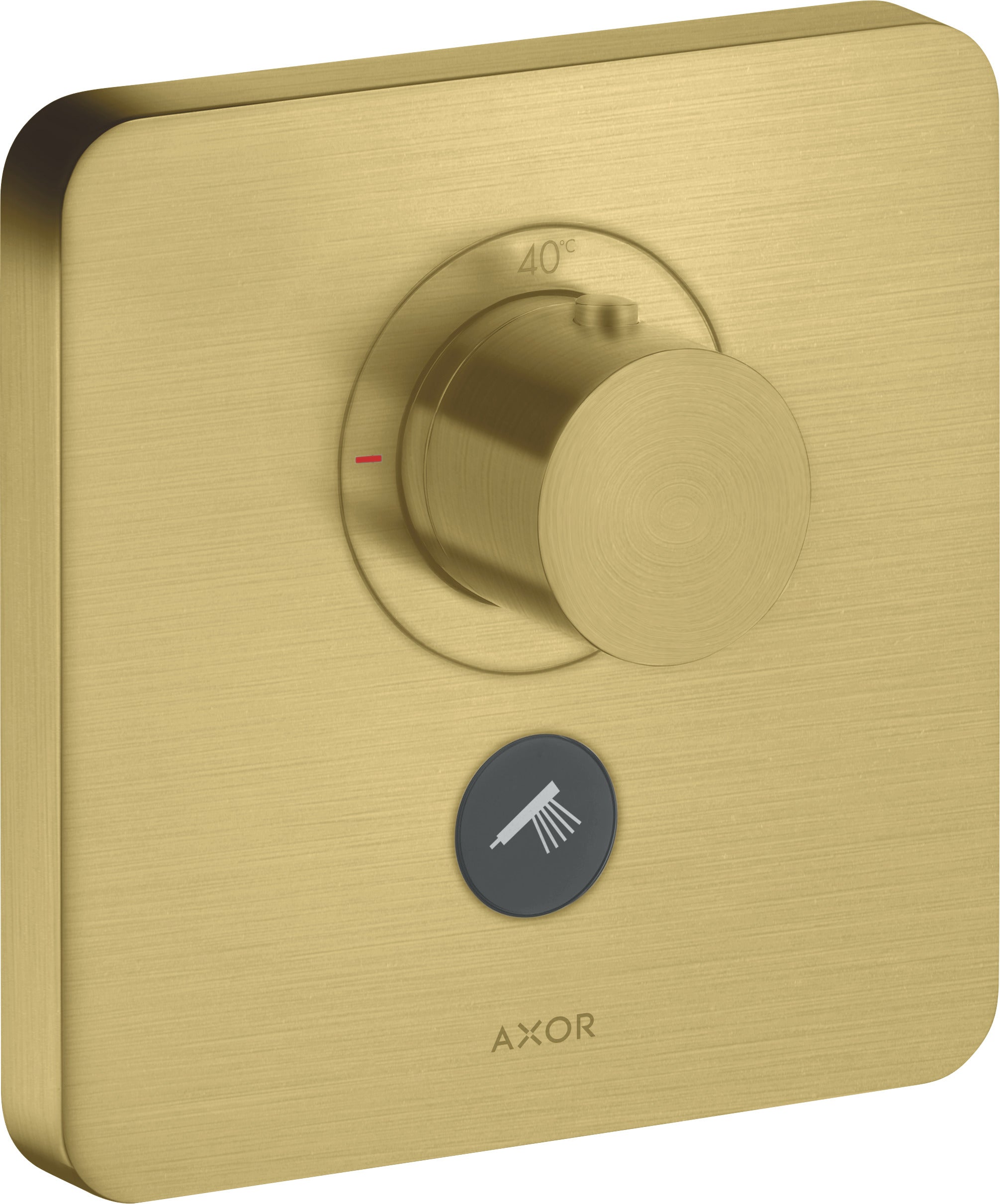 AXOR ShowerSelect Thermostatic mixer HighFlow softsquare for concealed installation for multiple outlets