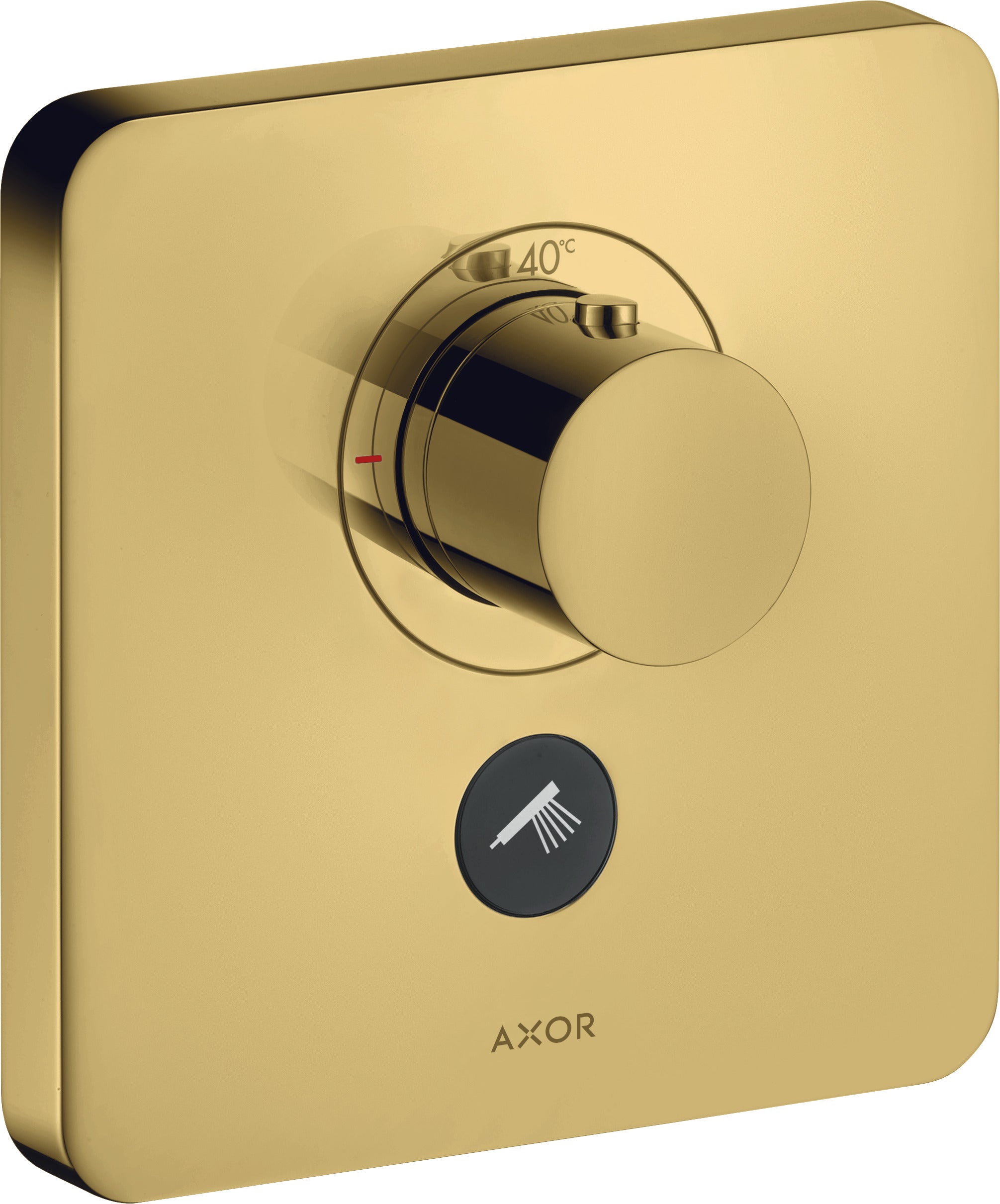 AXOR ShowerSelect Thermostatic mixer HighFlow softsquare for concealed installation for multiple outlets