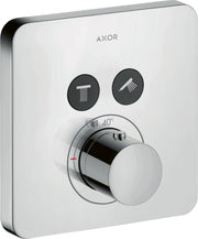 AXOR ShowerSolutions Thermostatic mixer softsquare for concealed installation for 2 outlets