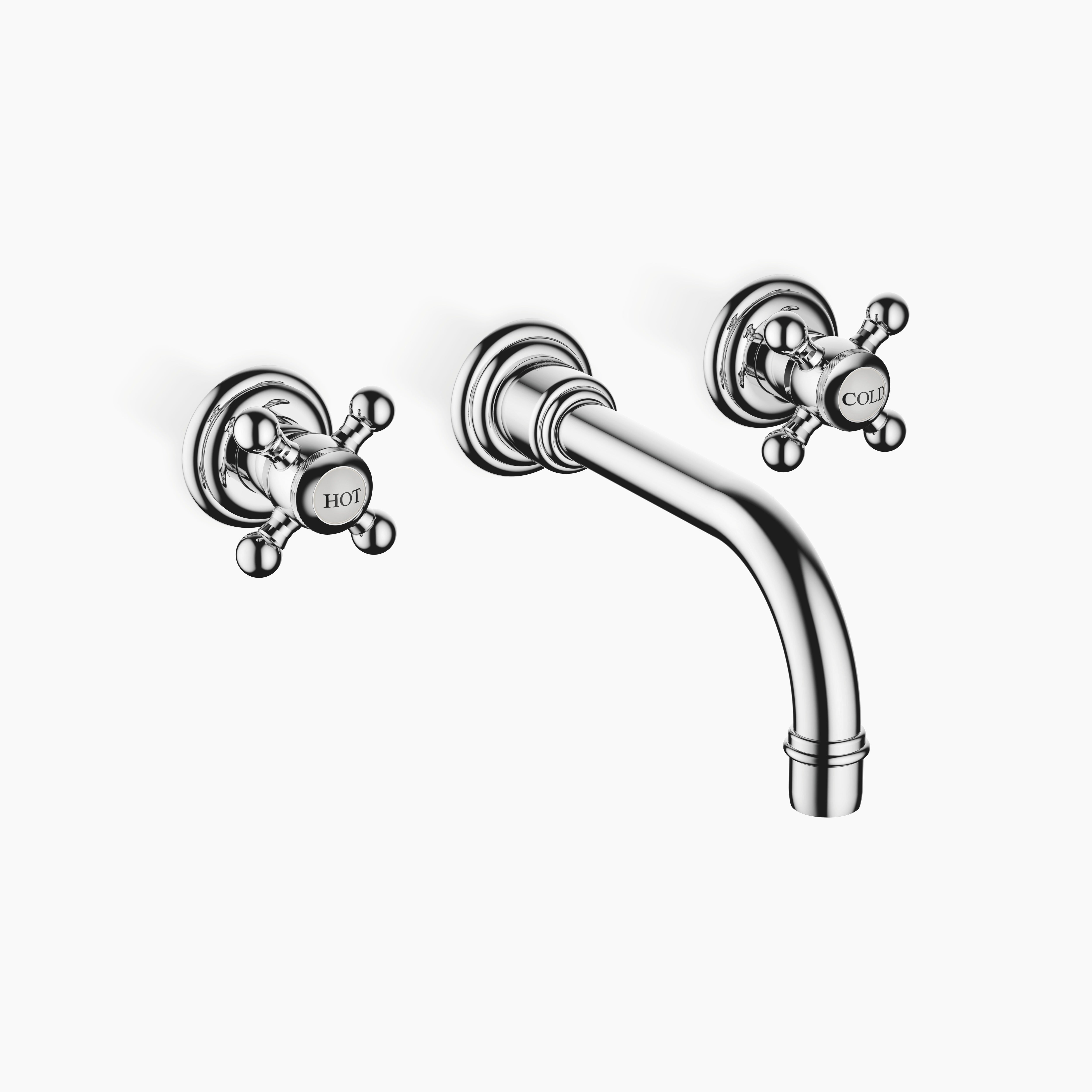 Madison Wall Mounted Basin Mixer Without Pop Up Waste Chrome