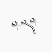 Vaia Wall Mounted Basin Mixer Without Pop Up Waste Chrome III