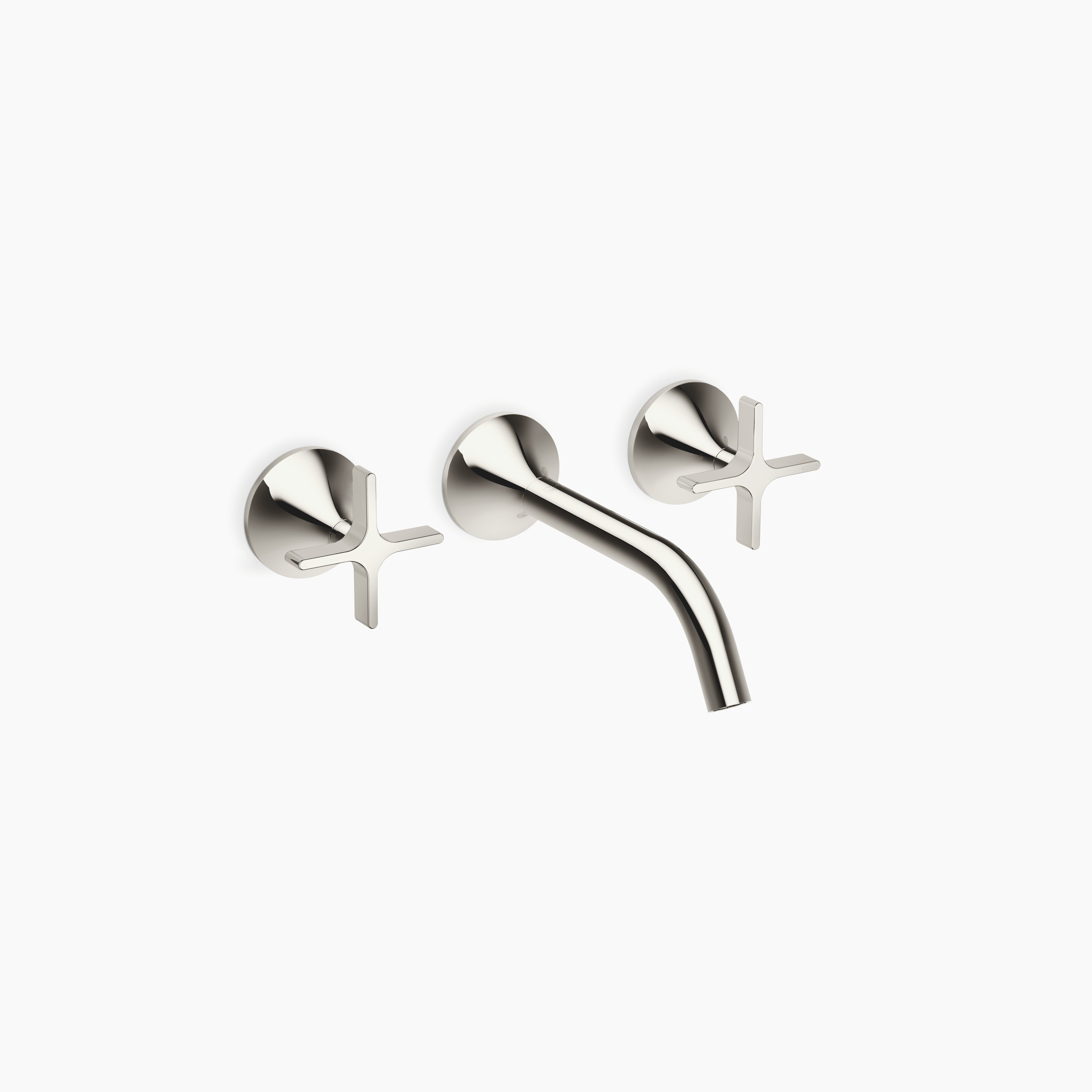 Vaia Wall Mounted Basin Mixer Without Pop Up Waste Chrome III