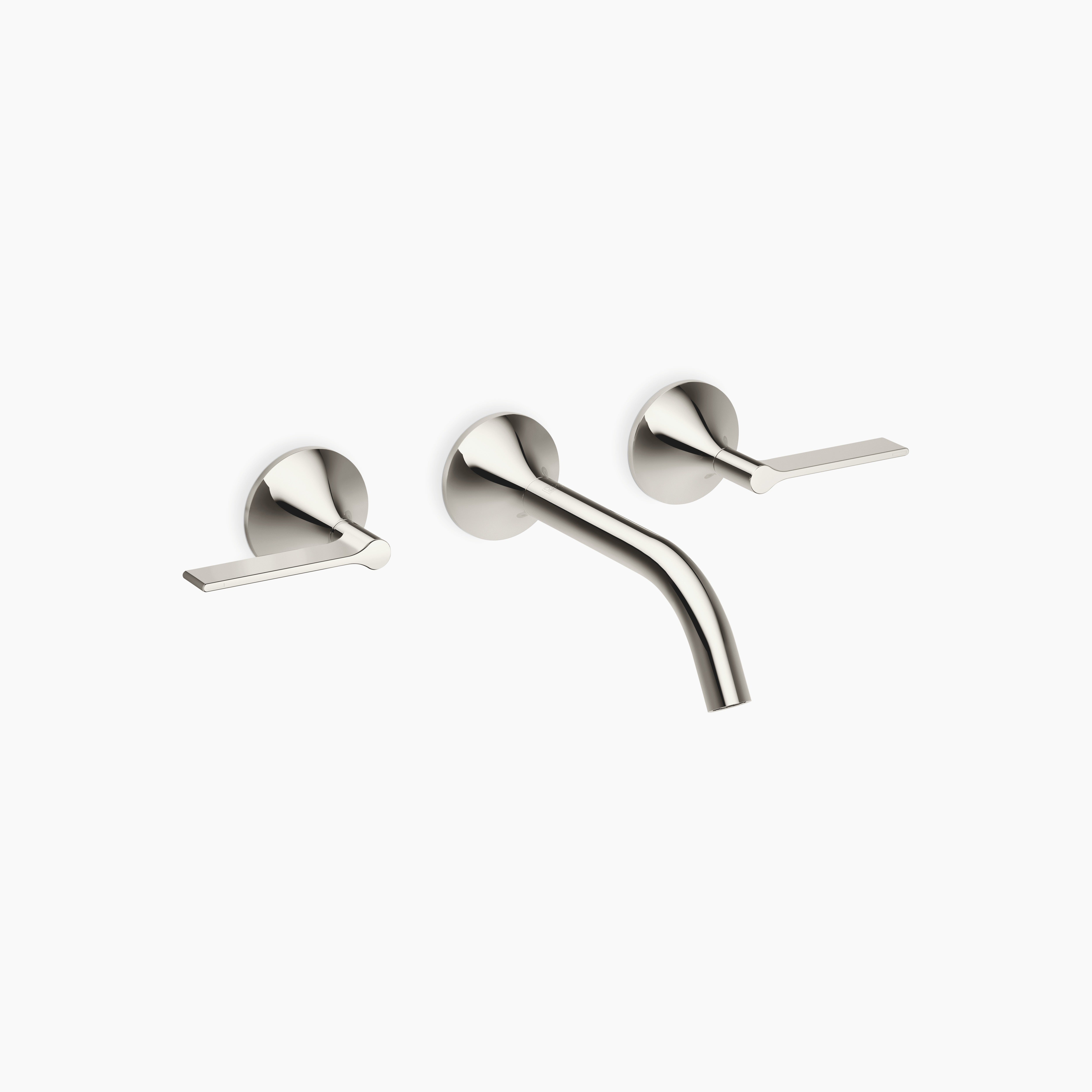 Vaia Wall Mounted Basin Mixer Without Pop Up Waste Chrome IV