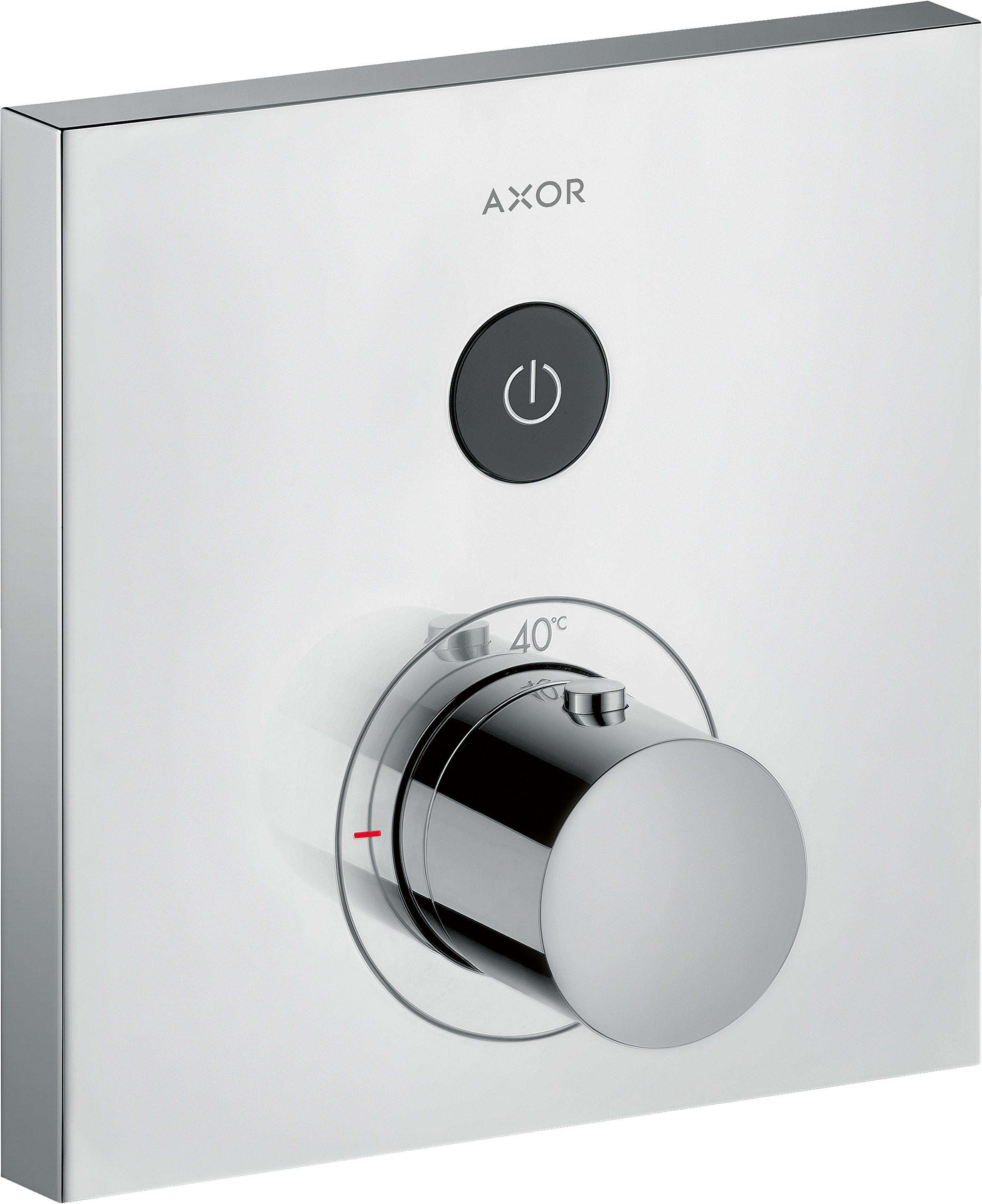 AXOR ShowerSelect Thermostatic mixer square for concealed installation for 1 outlet