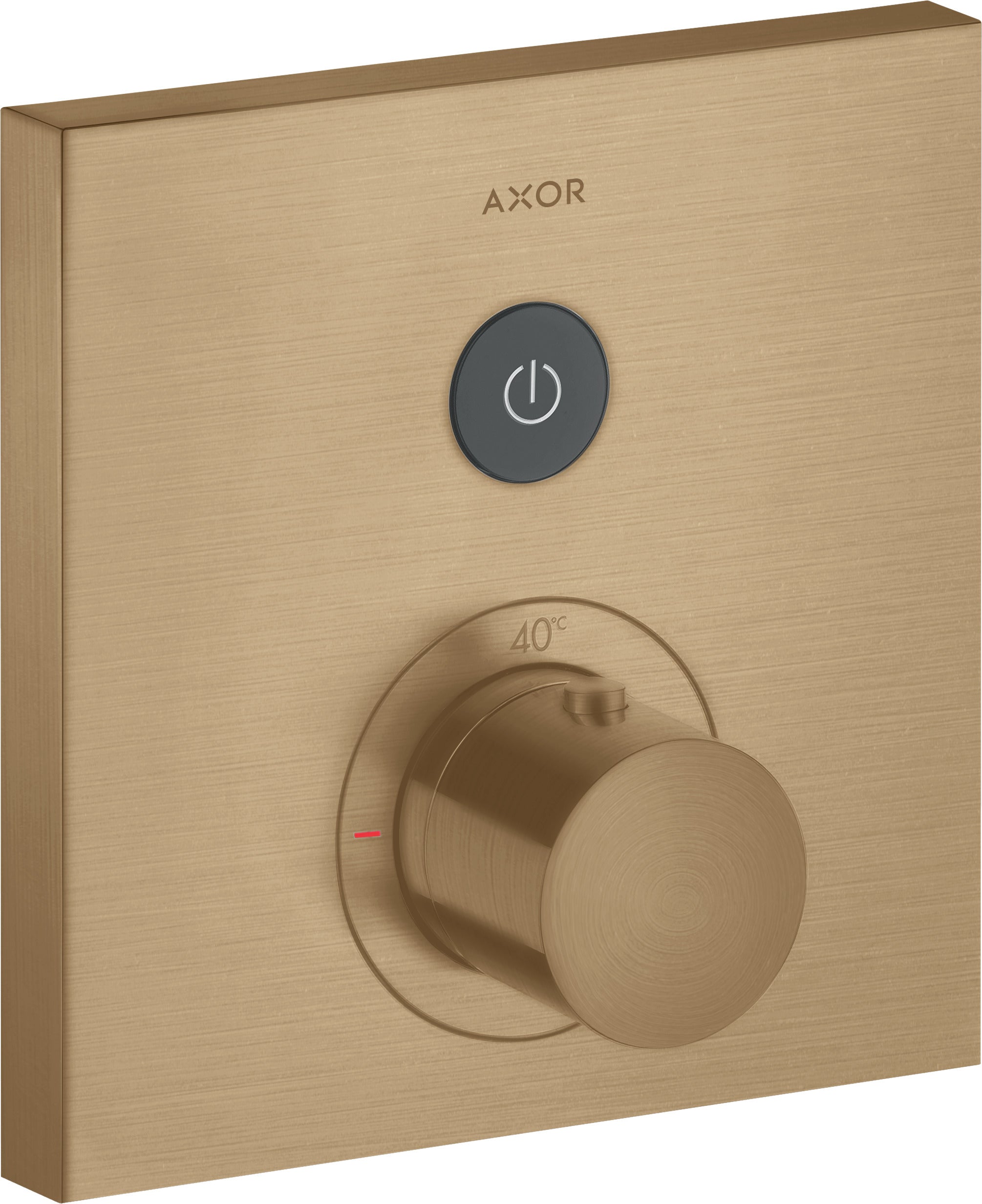 AXOR ShowerSelect Thermostatic mixer square for concealed installation for 1 outlet