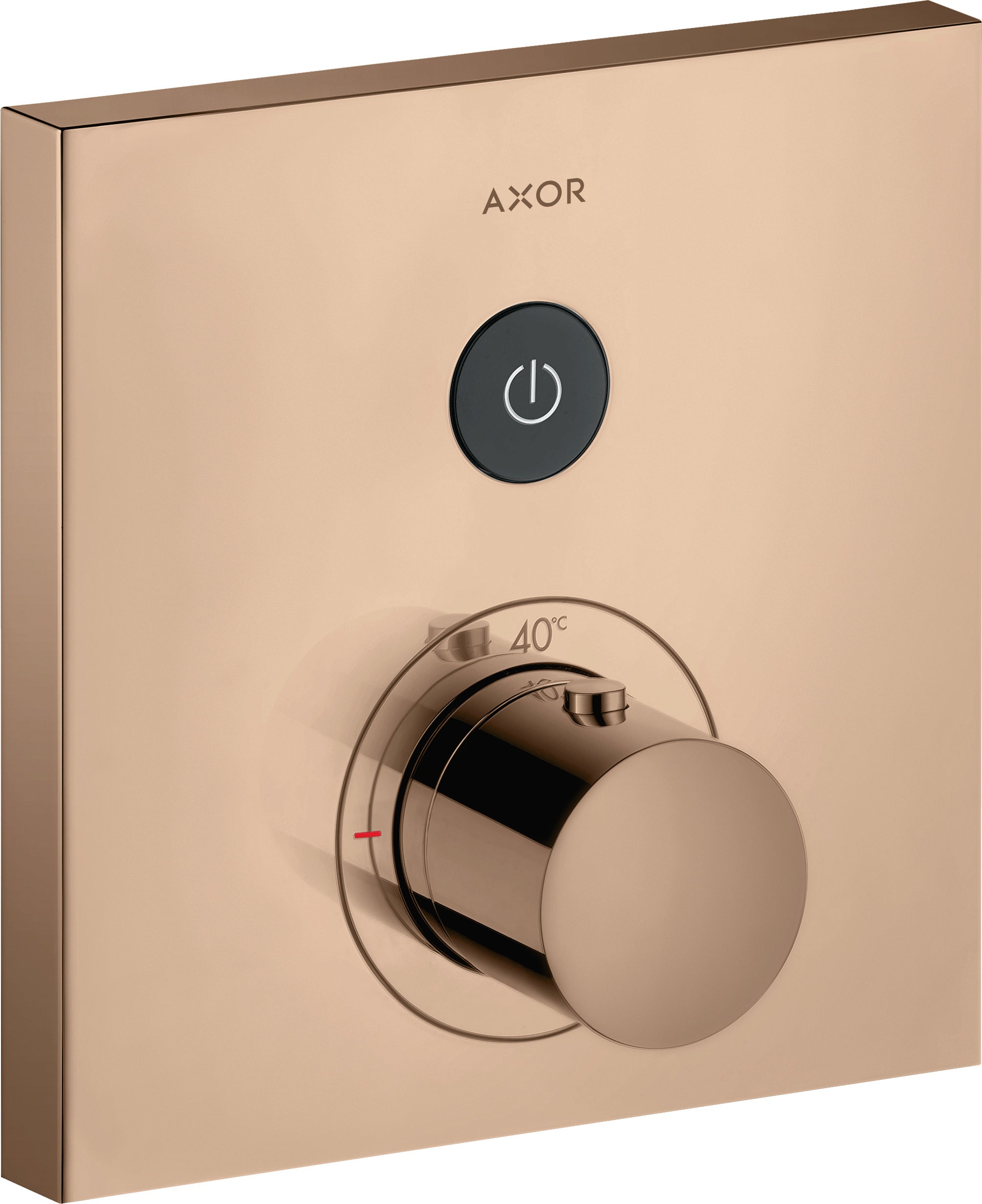AXOR ShowerSelect Thermostatic mixer square for concealed installation for 1 outlet