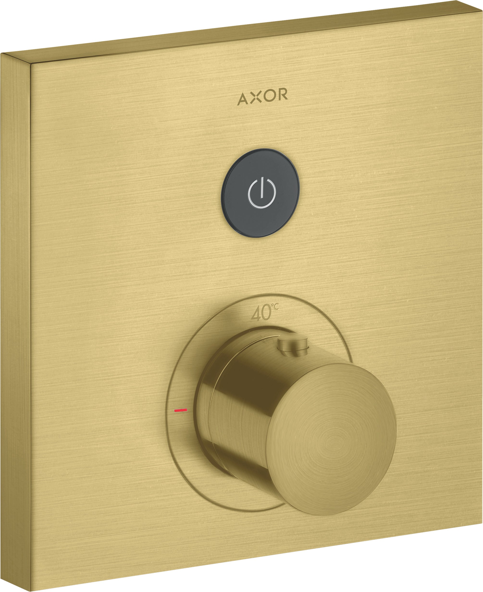 AXOR ShowerSelect Thermostatic mixer square for concealed installation for 1 outlet
