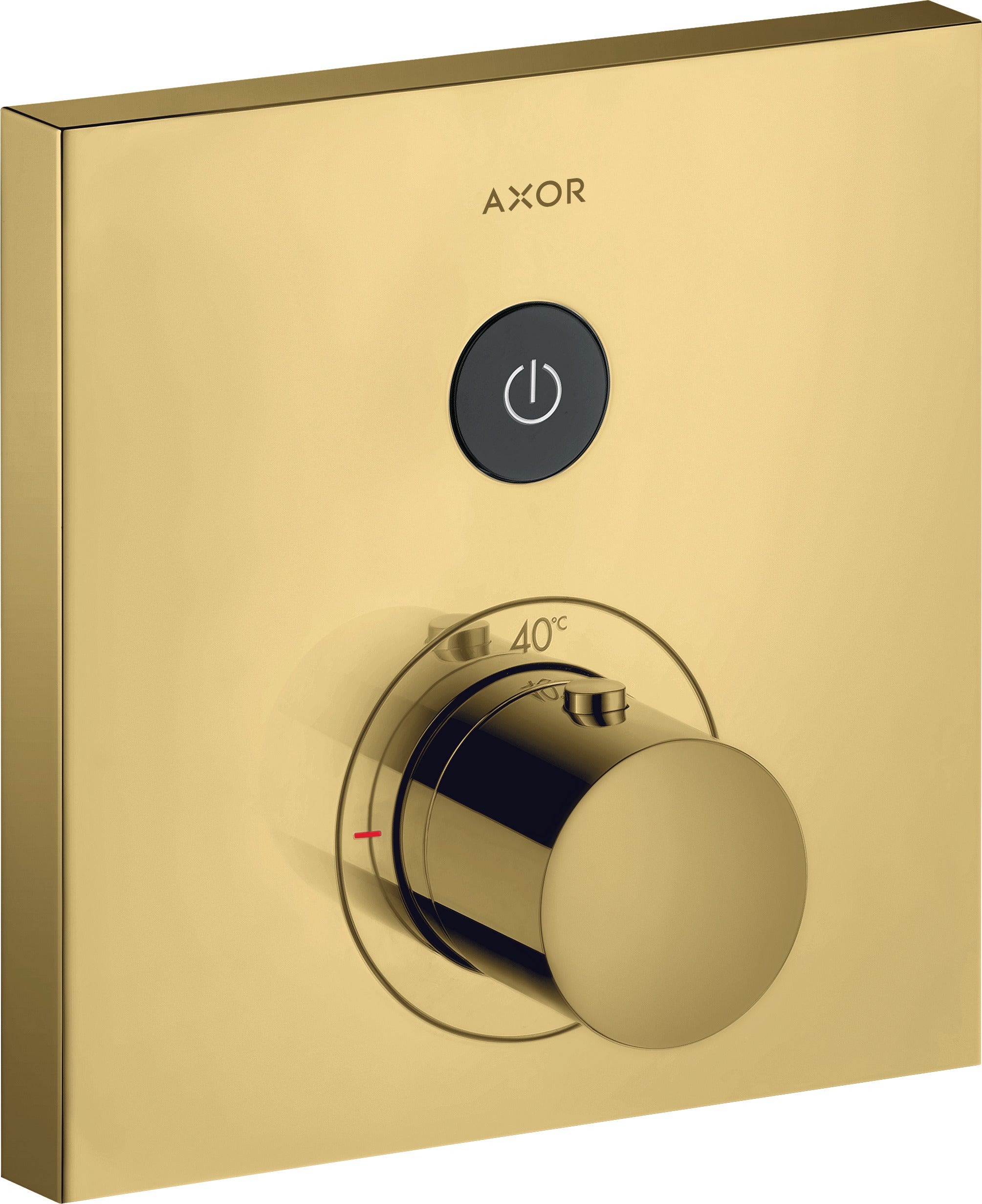 AXOR ShowerSelect Thermostatic mixer square for concealed installation for 1 outlet