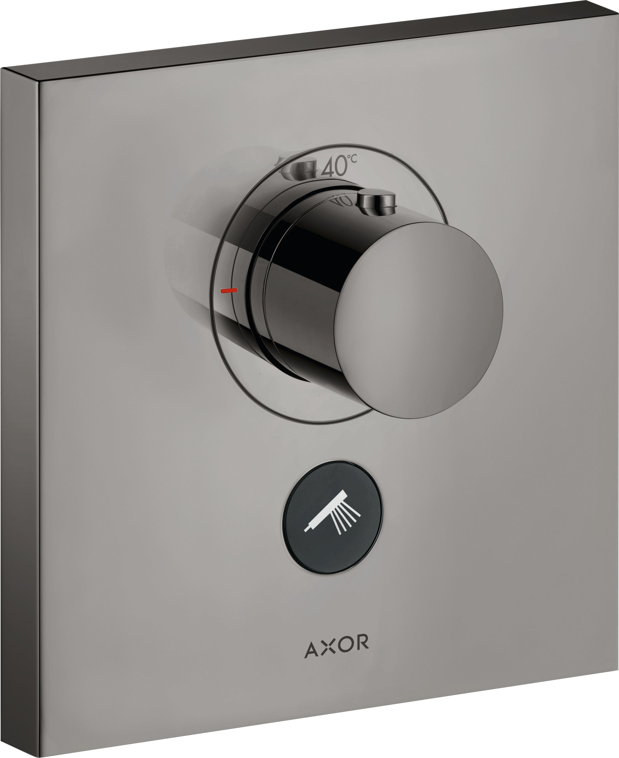 AXOR ShowerSelect Thermostatic mixer HighFlow square for concealed installation for multiple outlets