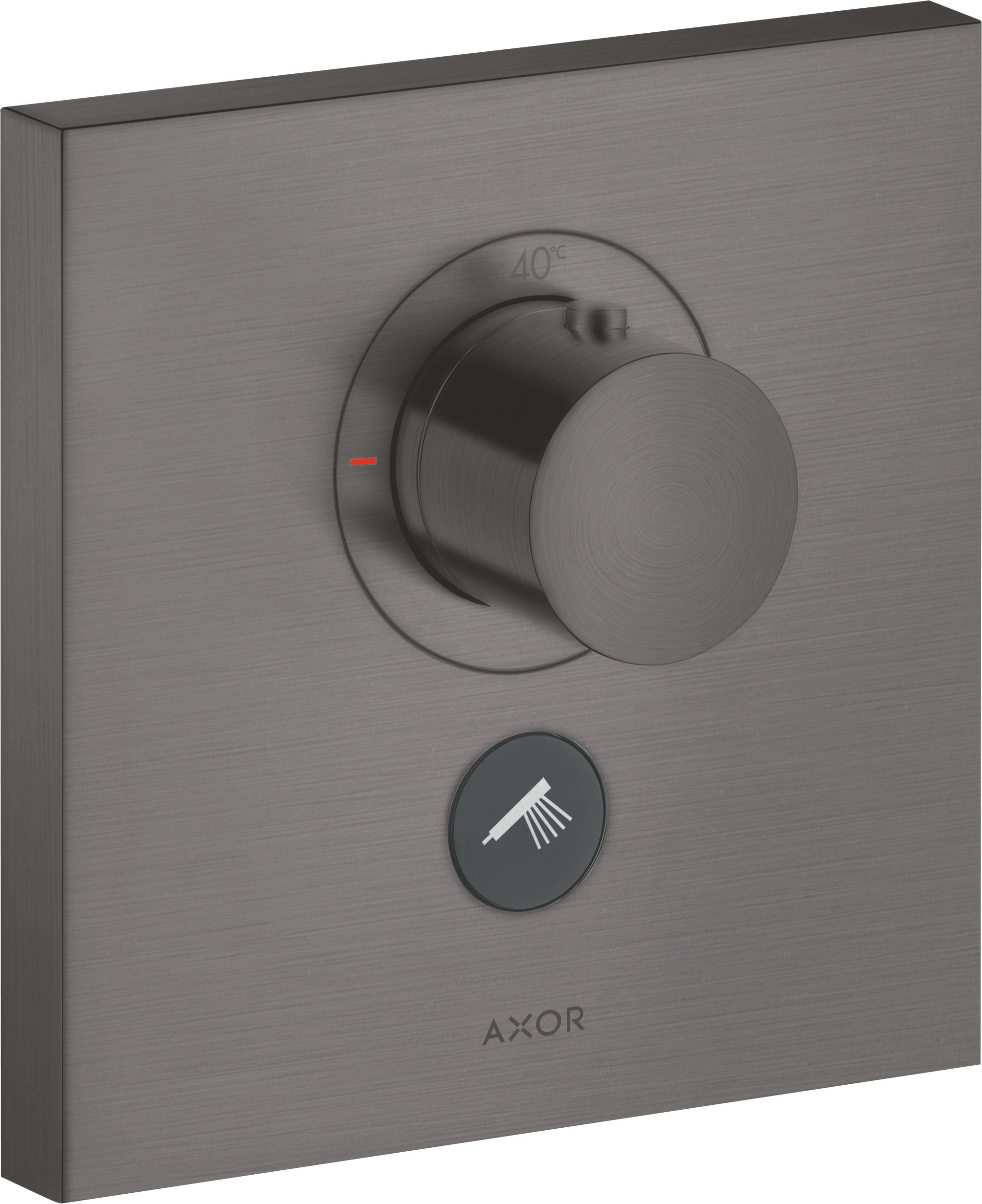AXOR ShowerSelect Thermostatic mixer HighFlow square for concealed installation for multiple outlets