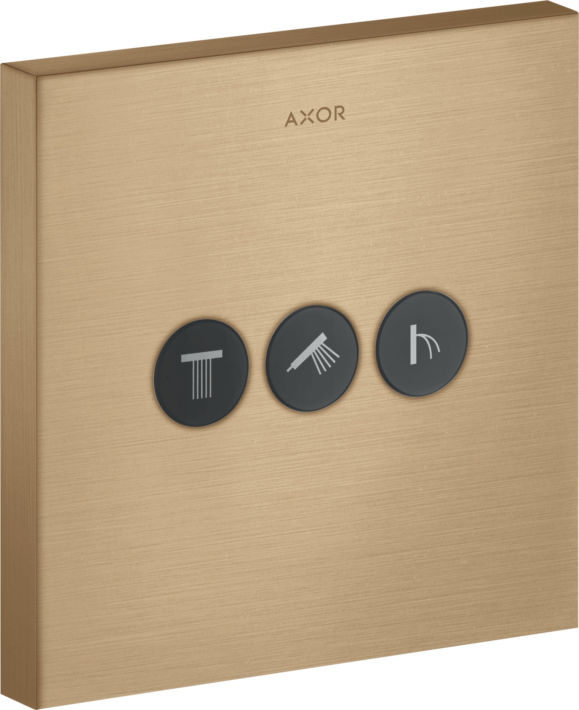 AXOR ShowerSelect Valve square for concealed installation for 3 outlets