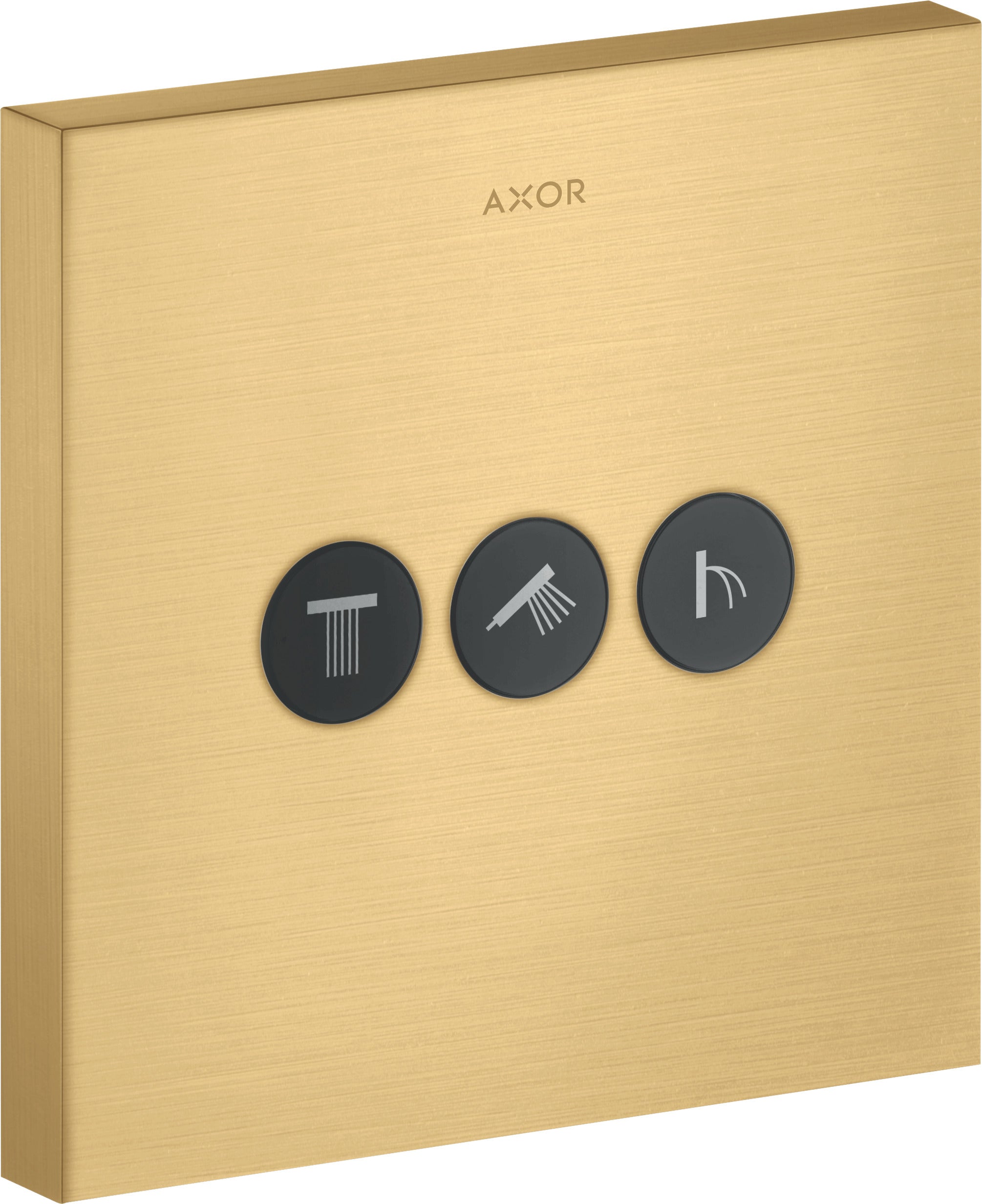 AXOR ShowerSelect Valve square for concealed installation for 3 outlets