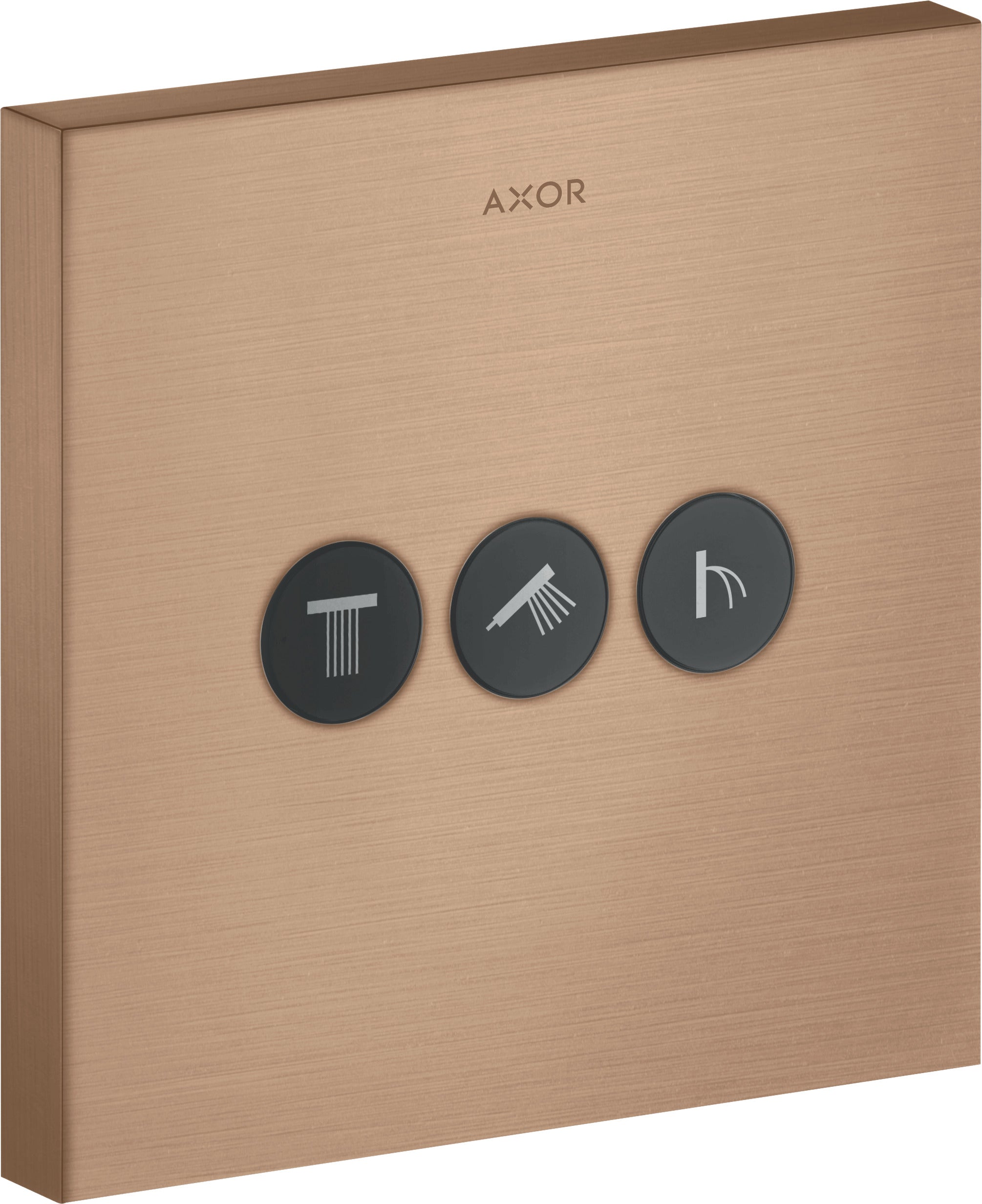 AXOR ShowerSelect Valve square for concealed installation for 3 outlets