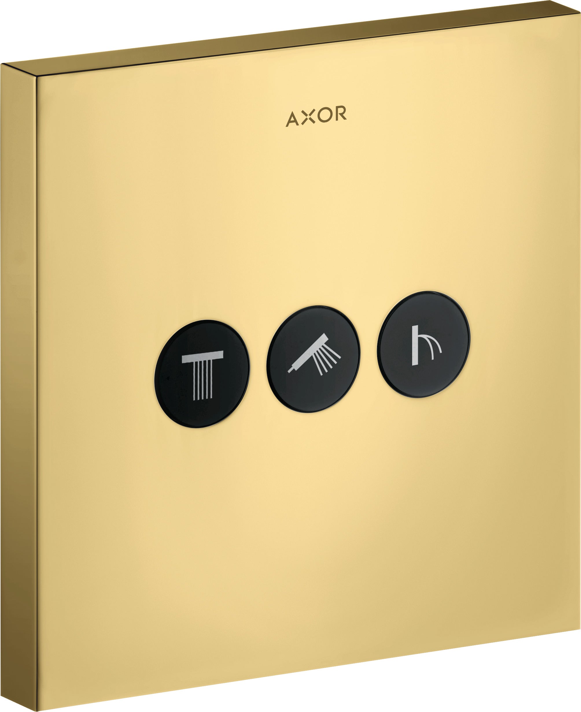 AXOR ShowerSelect Valve square for concealed installation for 3 outlets